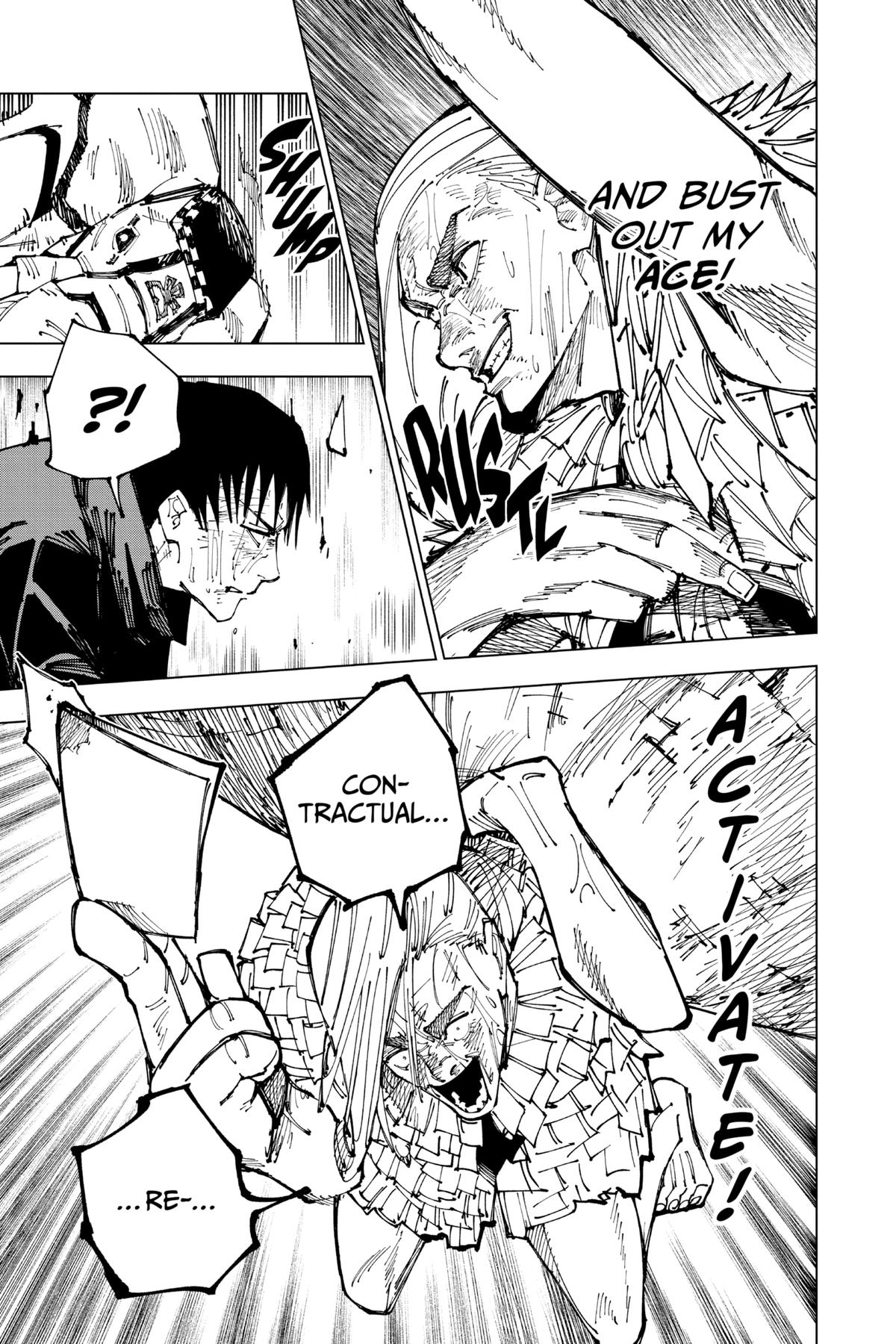 Jujutsu Kaisen Manga Chapter 172 page 11 - Tokyo No. 1 Colony, Part 12