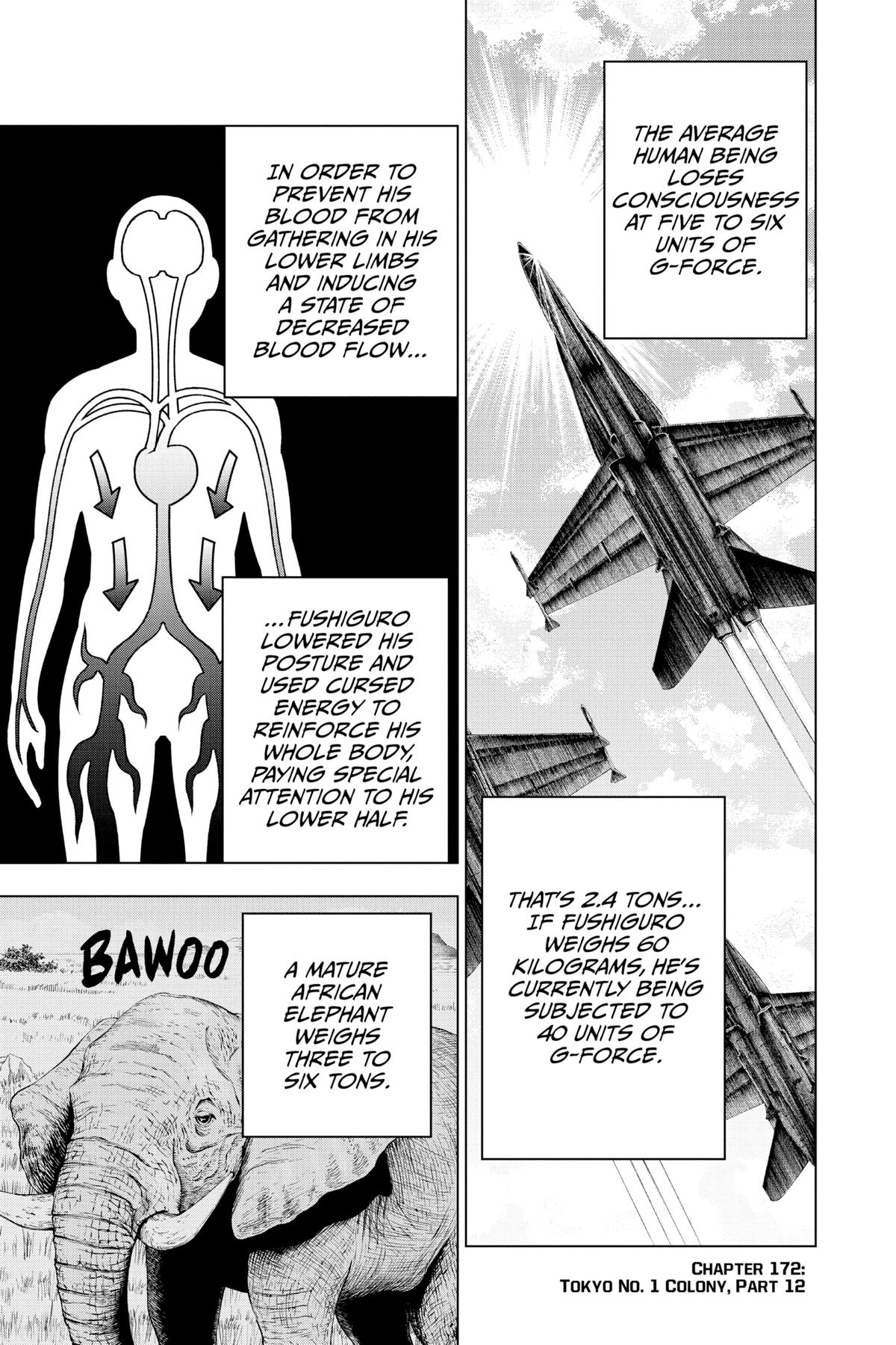 Jujutsu Kaisen Manga Chapter 172 page 7 - Tokyo No. 1 Colony, Part 12