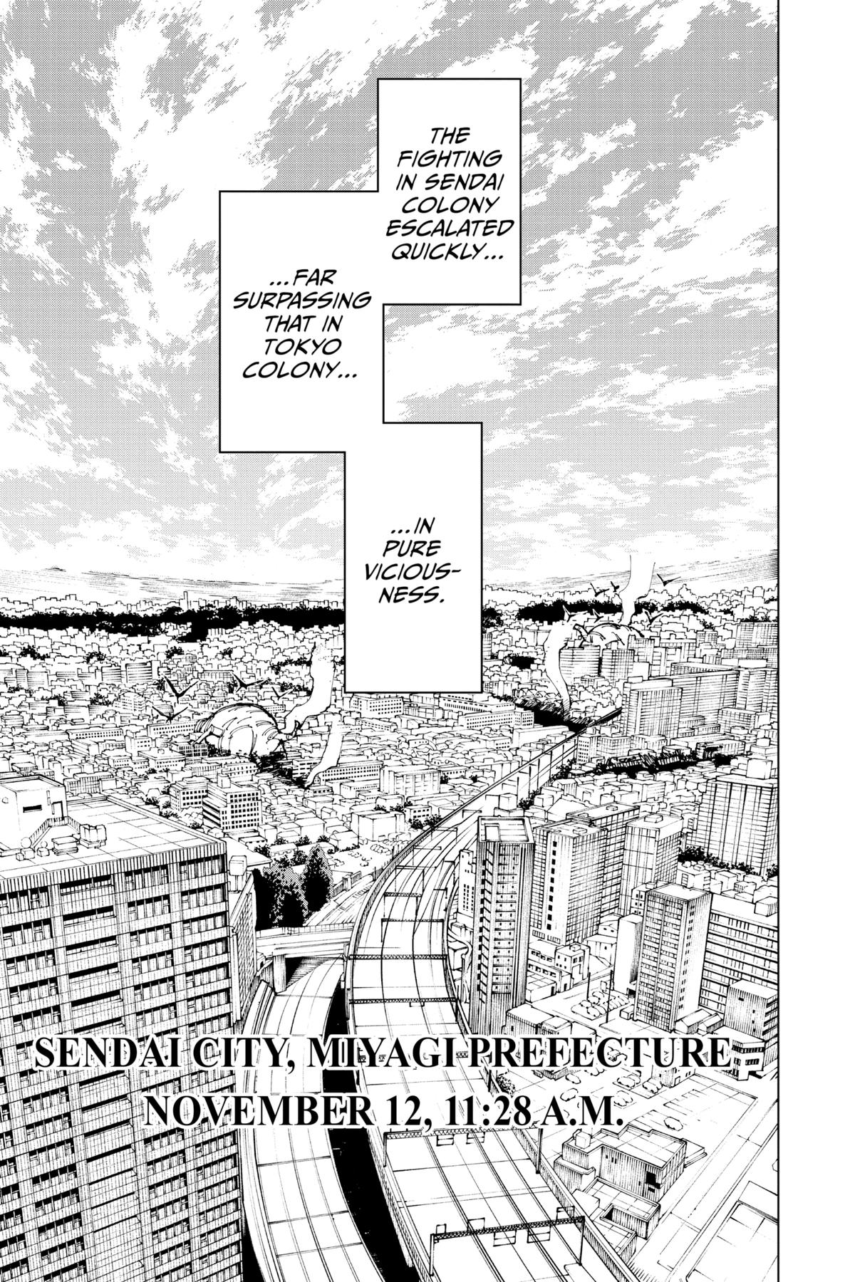 Jujutsu Kaisen Manga Chapter 173 page 13 - Tokyo No. 1 Colony, Part 13