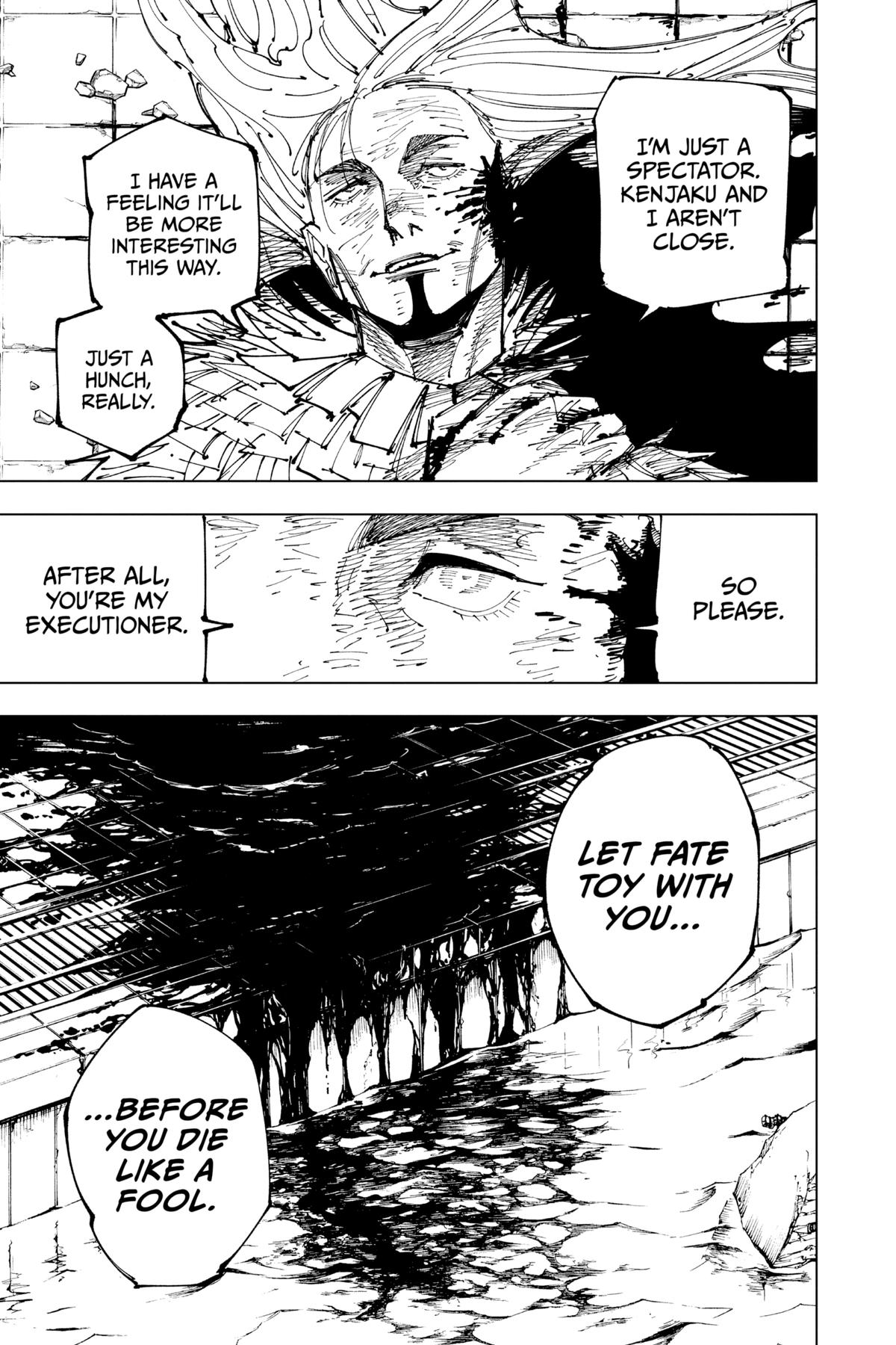 Jujutsu Kaisen Manga Chapter 173 page 3 - Tokyo No. 1 Colony, Part 13