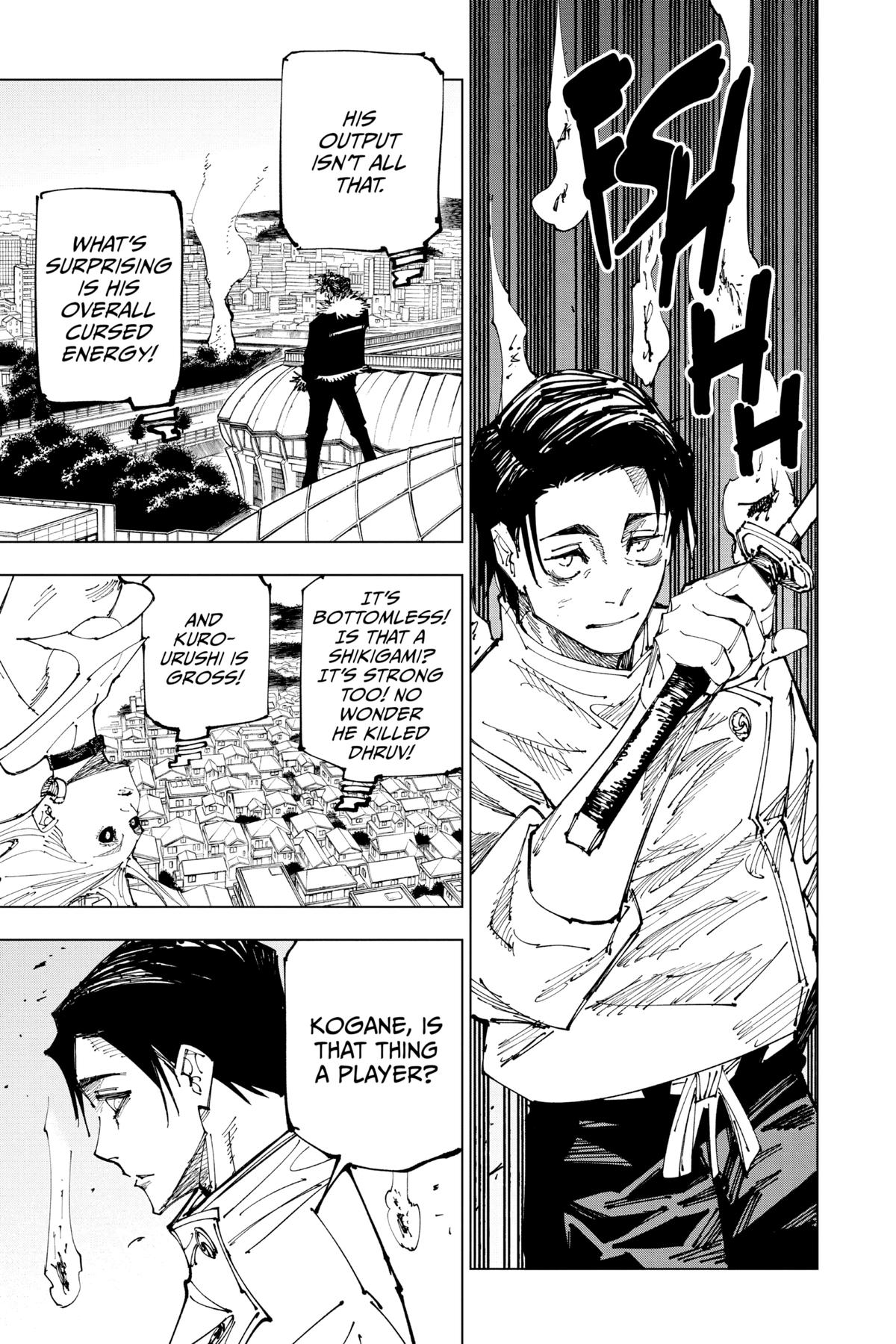 Jujutsu Kaisen Manga Chapter 174 page 12 - Sendai Colony, Part 1