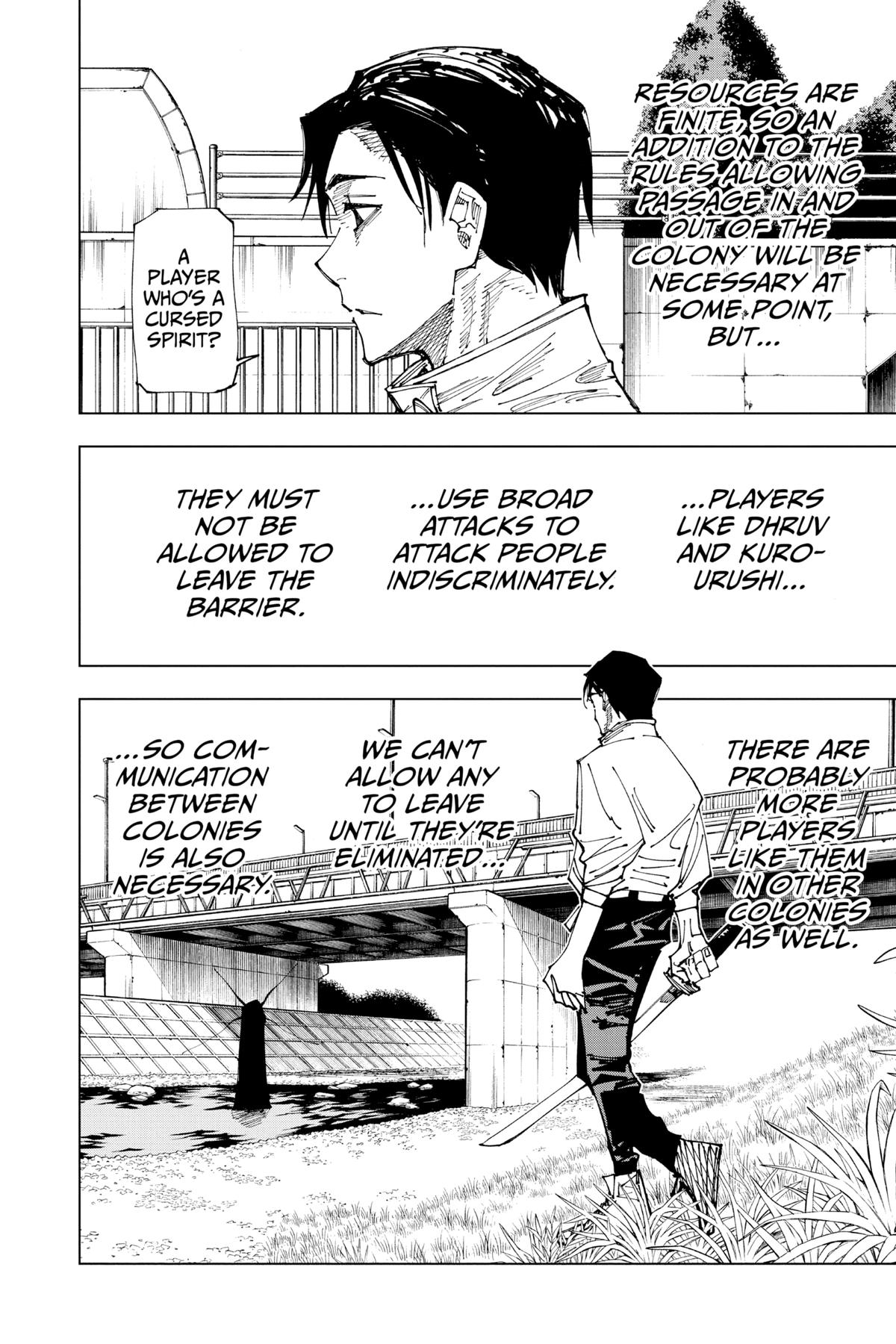 Jujutsu Kaisen Manga Chapter 174 page 15 - Sendai Colony, Part 1