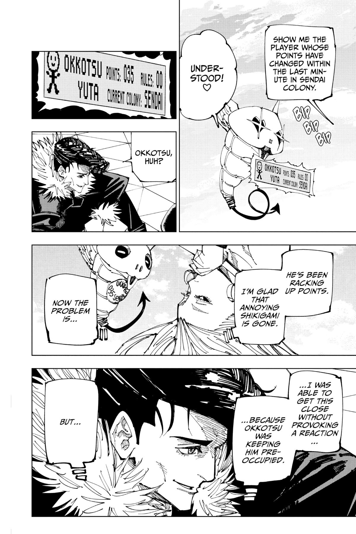 Jujutsu Kaisen Manga Chapter 174 page 2 - Sendai Colony, Part 1