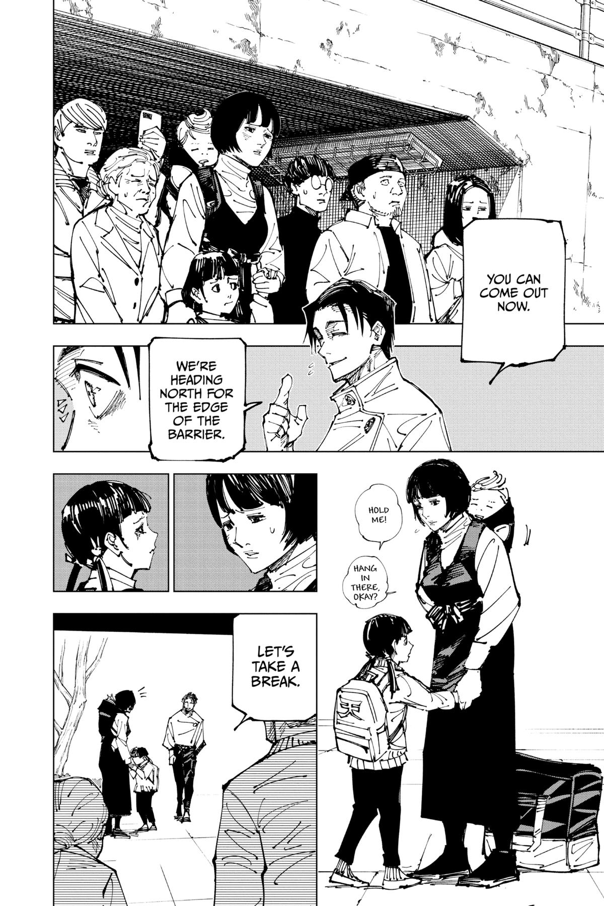 Jujutsu Kaisen Manga Chapter 174 page 4 - Sendai Colony, Part 1