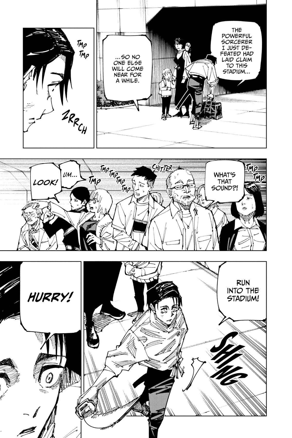 Jujutsu Kaisen Manga Chapter 174 page 5 - Sendai Colony, Part 1