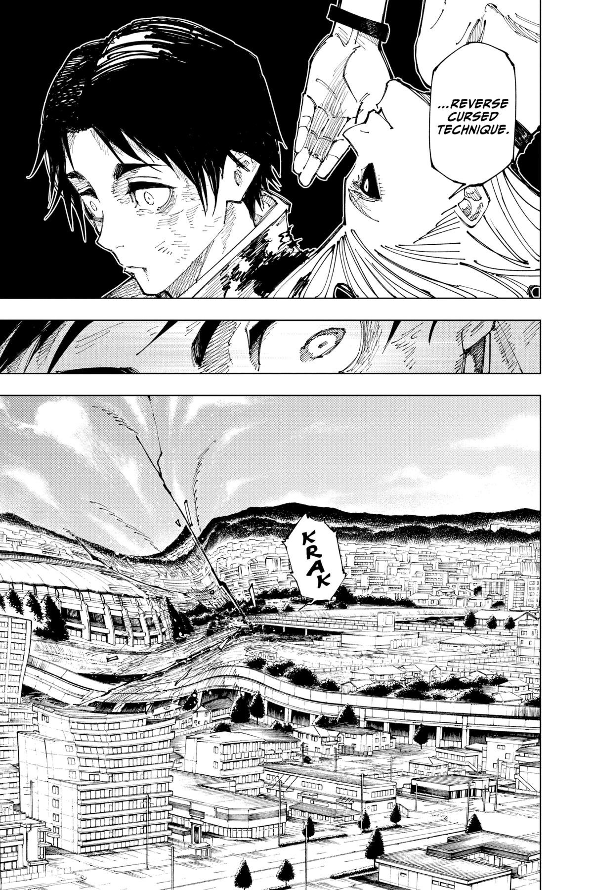 Jujutsu Kaisen Manga Chapter 175 page 19 - Sendai Colony, Part 2