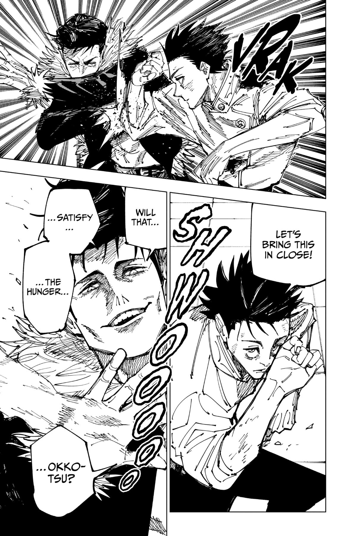 Jujutsu Kaisen Manga Chapter 176 page 17 - Sendai Colony, Part 3
