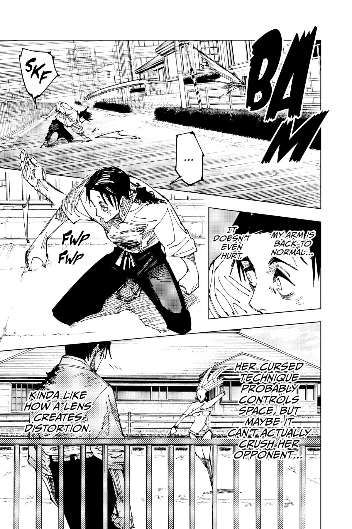 Jujutsu Kaisen Manga Chapter 176 page 5 - Sendai Colony, Part 3