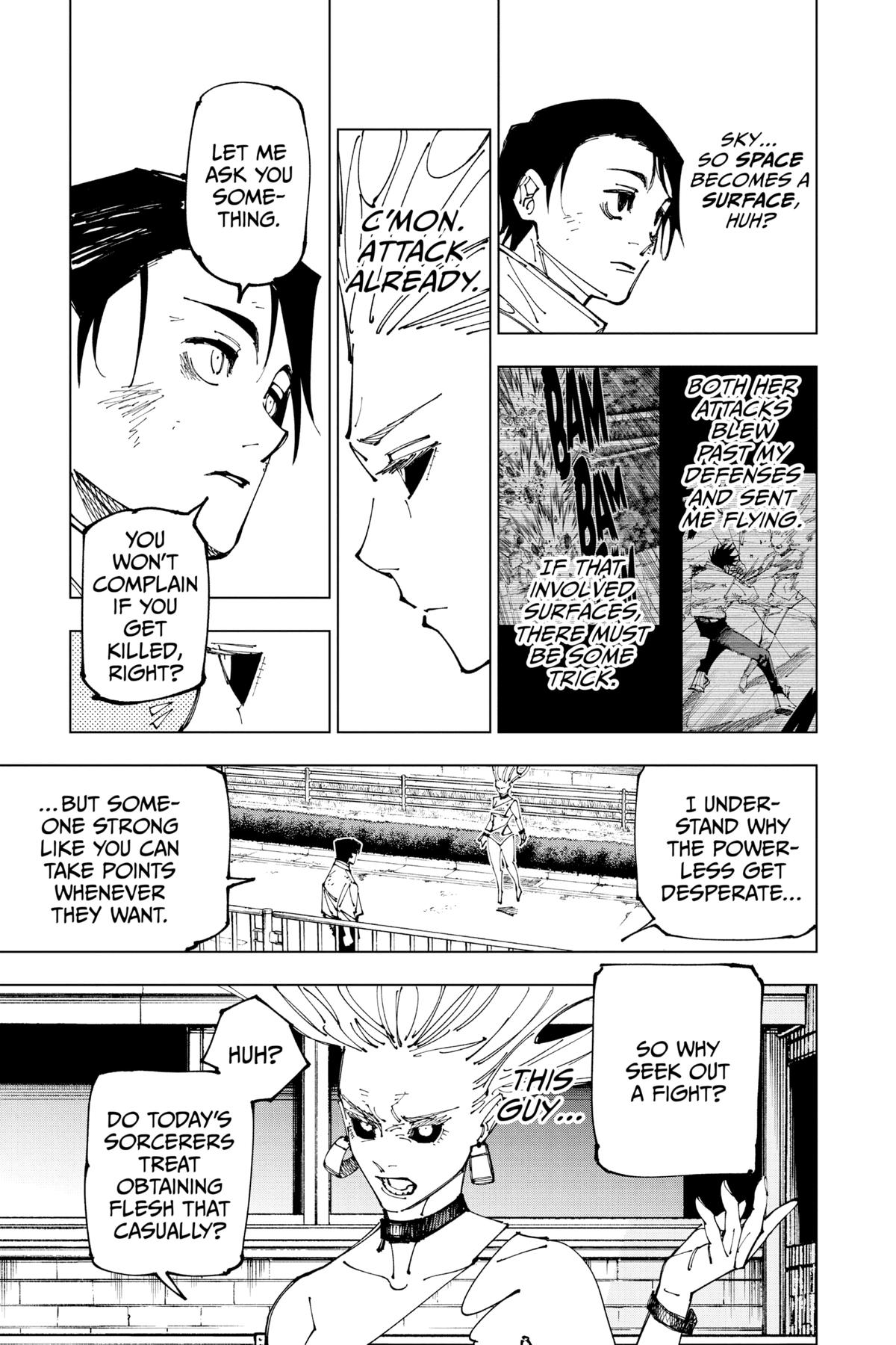 Jujutsu Kaisen Manga Chapter 176 page 7 - Sendai Colony, Part 3