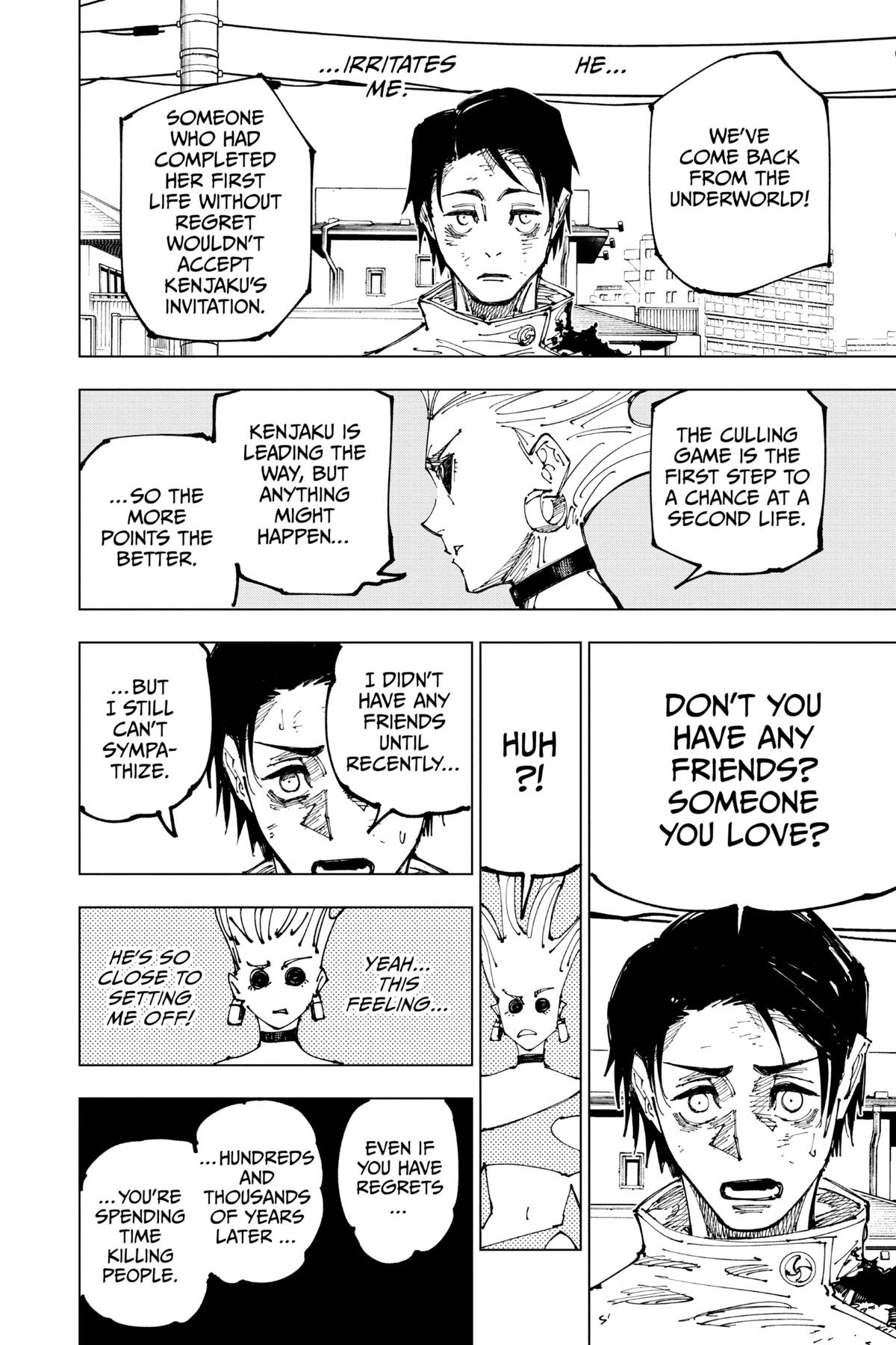 Jujutsu Kaisen Manga Chapter 176 page 8 - Sendai Colony, Part 3