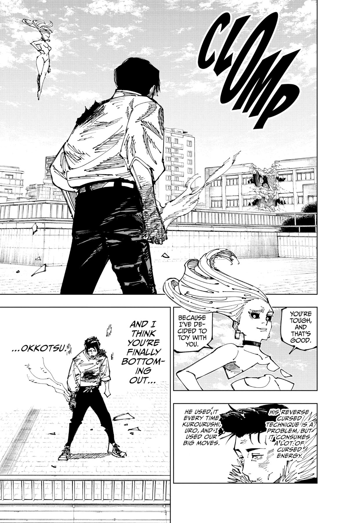 Jujutsu Kaisen Manga Chapter 177 page 15 - Sendai Colony, Part 4