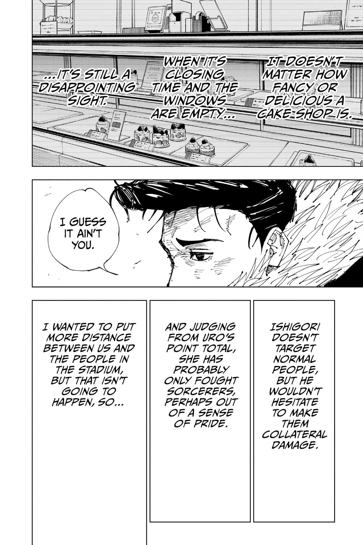 Jujutsu Kaisen Manga Chapter 177 page 16 - Sendai Colony, Part 4