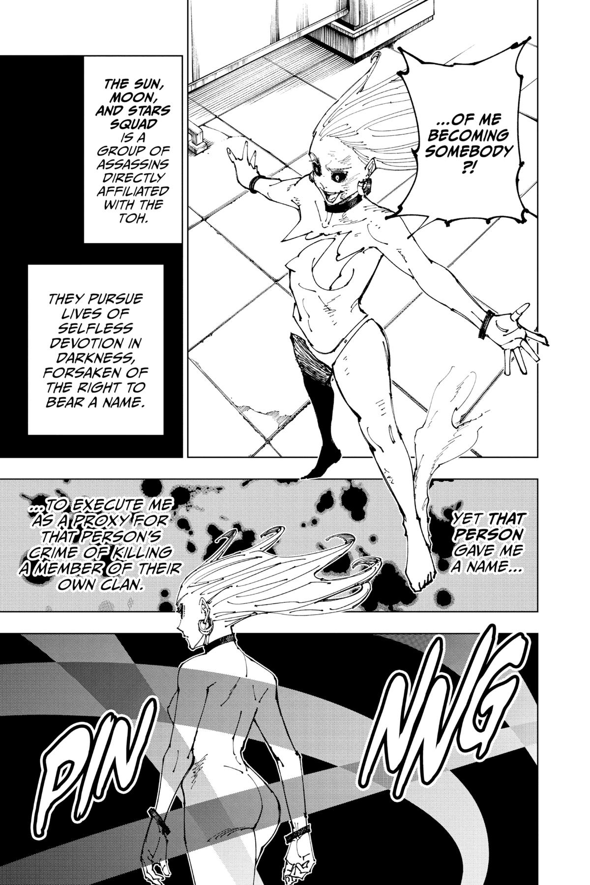 Jujutsu Kaisen Manga Chapter 178 page 12 - Sendai Colony, Part 5