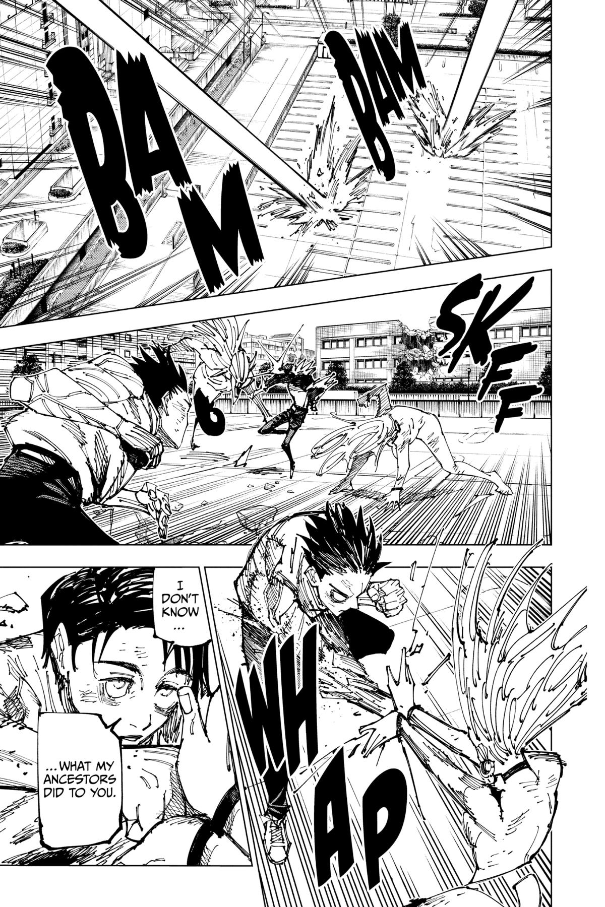 Jujutsu Kaisen Manga Chapter 178 page 14 - Sendai Colony, Part 5