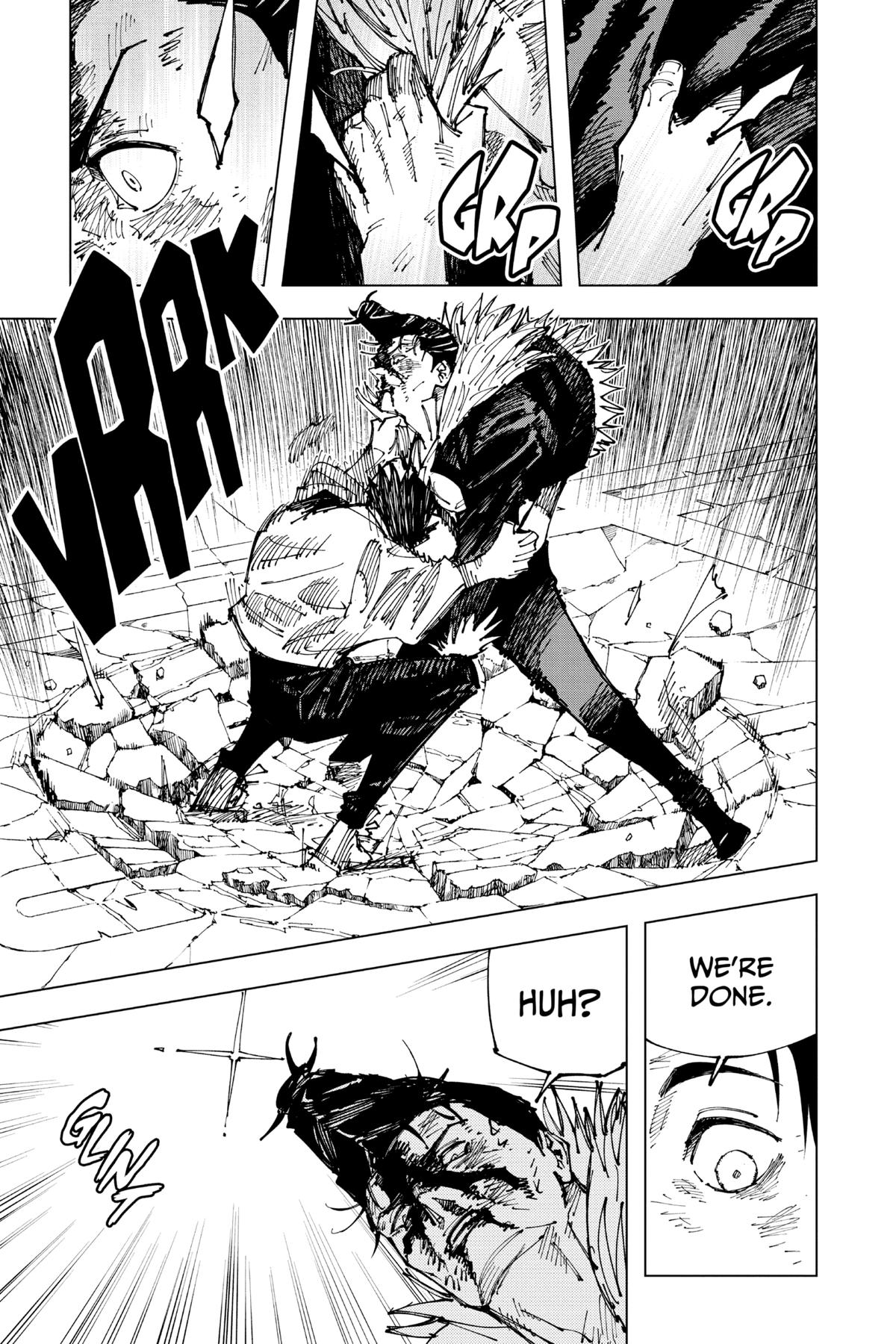 Jujutsu Kaisen Manga Chapter 180 page 14 - Sendai Colony, Part 7