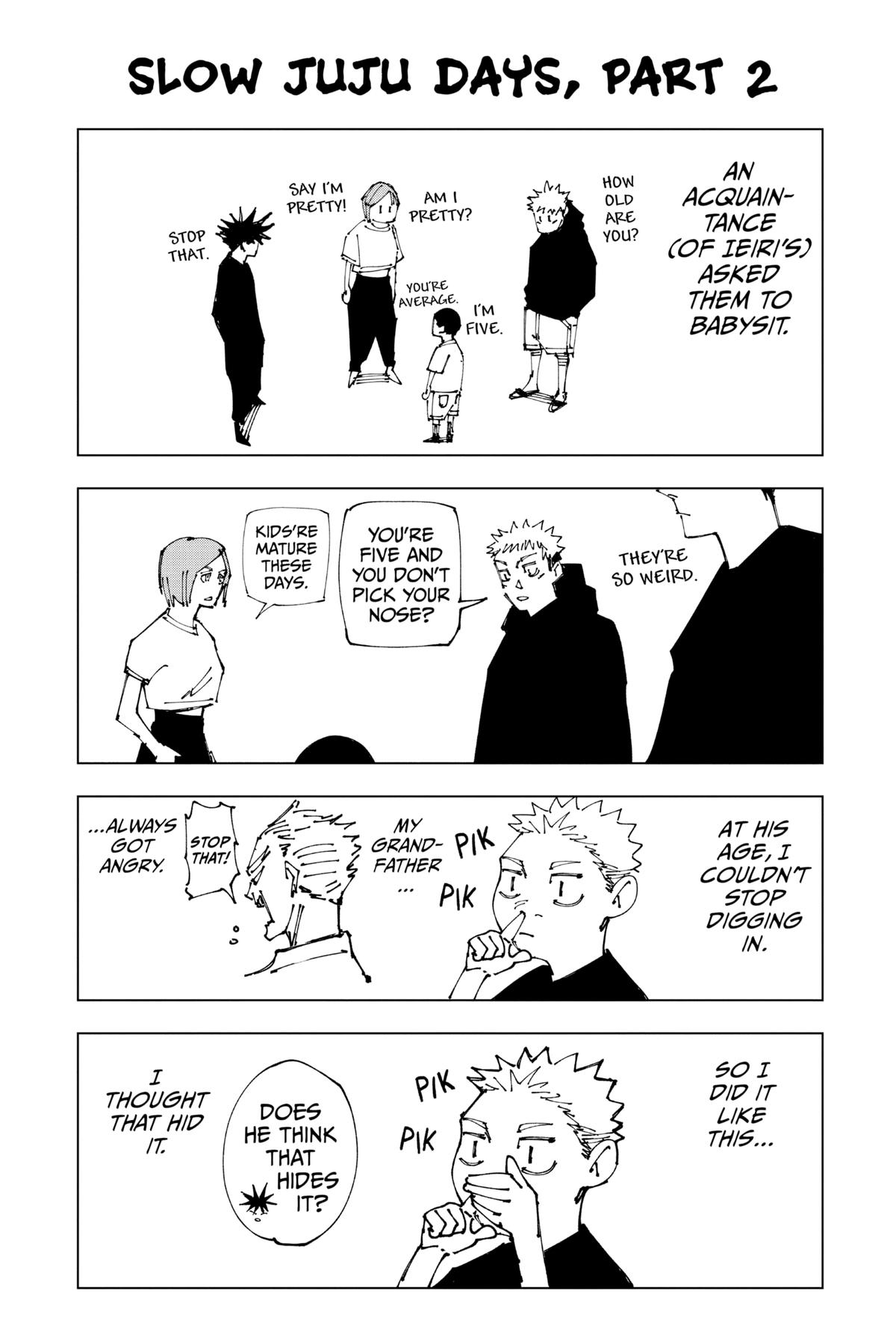 Jujutsu Kaisen Manga Chapter 180 page 19 - Sendai Colony, Part 7