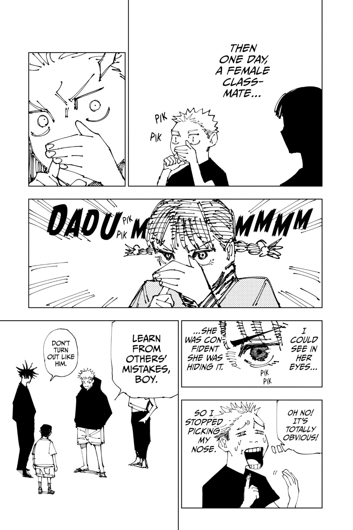 Jujutsu Kaisen Manga Chapter 180 page 20 - Sendai Colony, Part 7