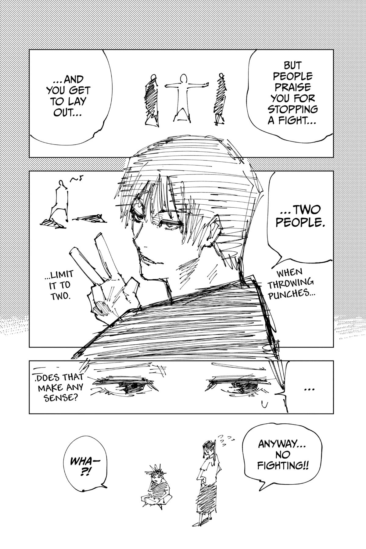 Jujutsu Kaisen Manga Chapter 180 page 22 - Sendai Colony, Part 7