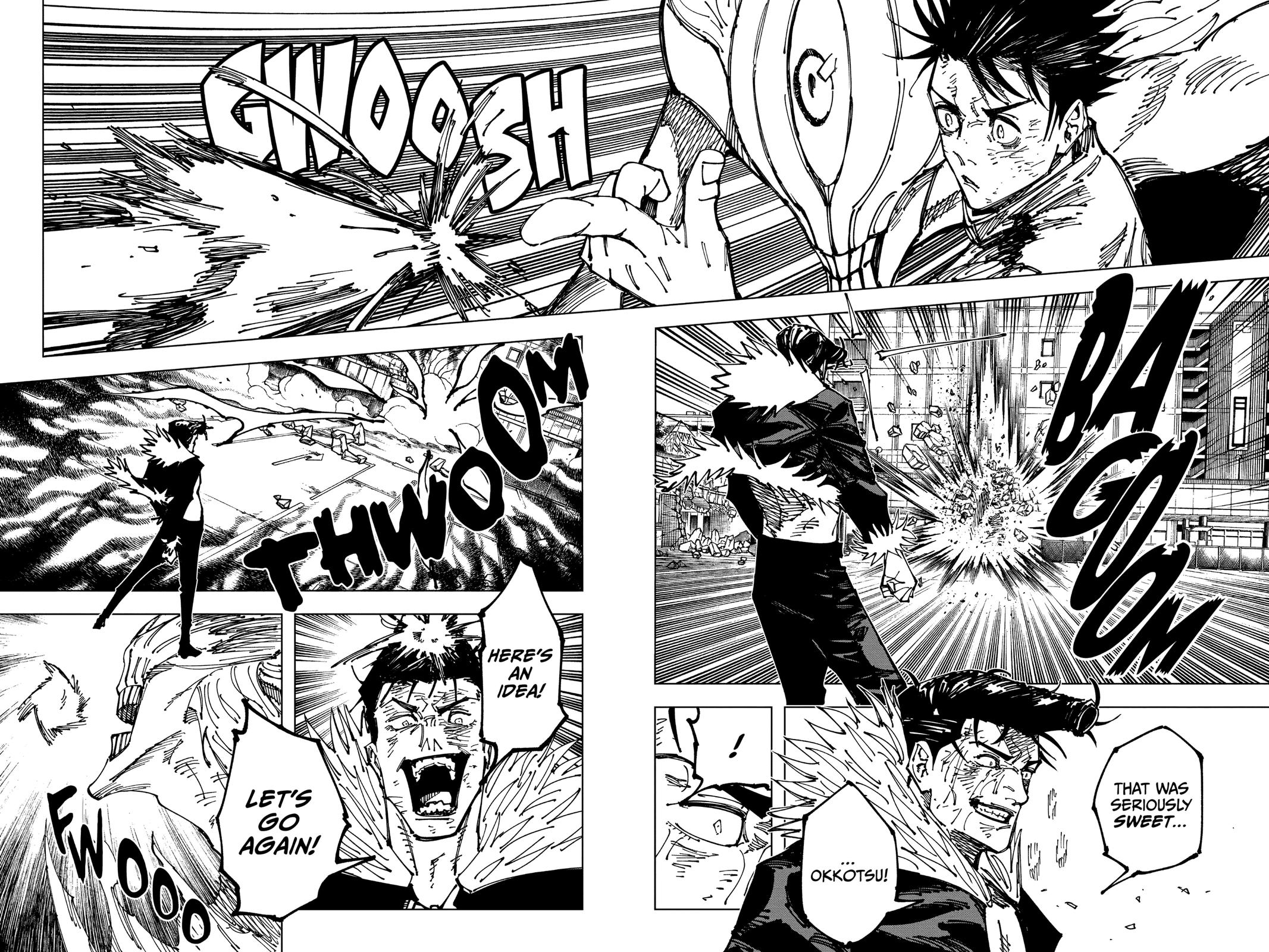 Jujutsu Kaisen Manga Chapter 180 page 4 - Sendai Colony, Part 7