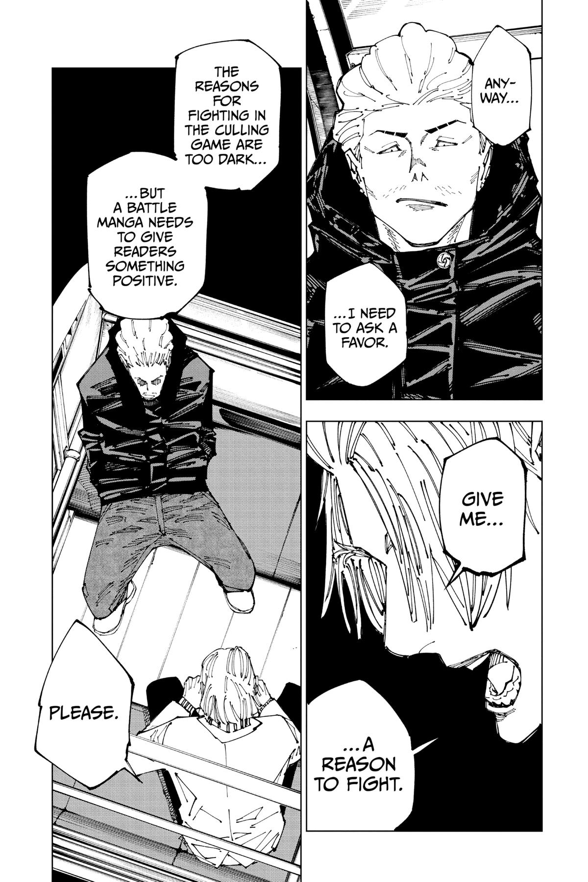 Jujutsu Kaisen Manga Chapter 181 page 25 - Tokyo No. 2 Colony, Part 1