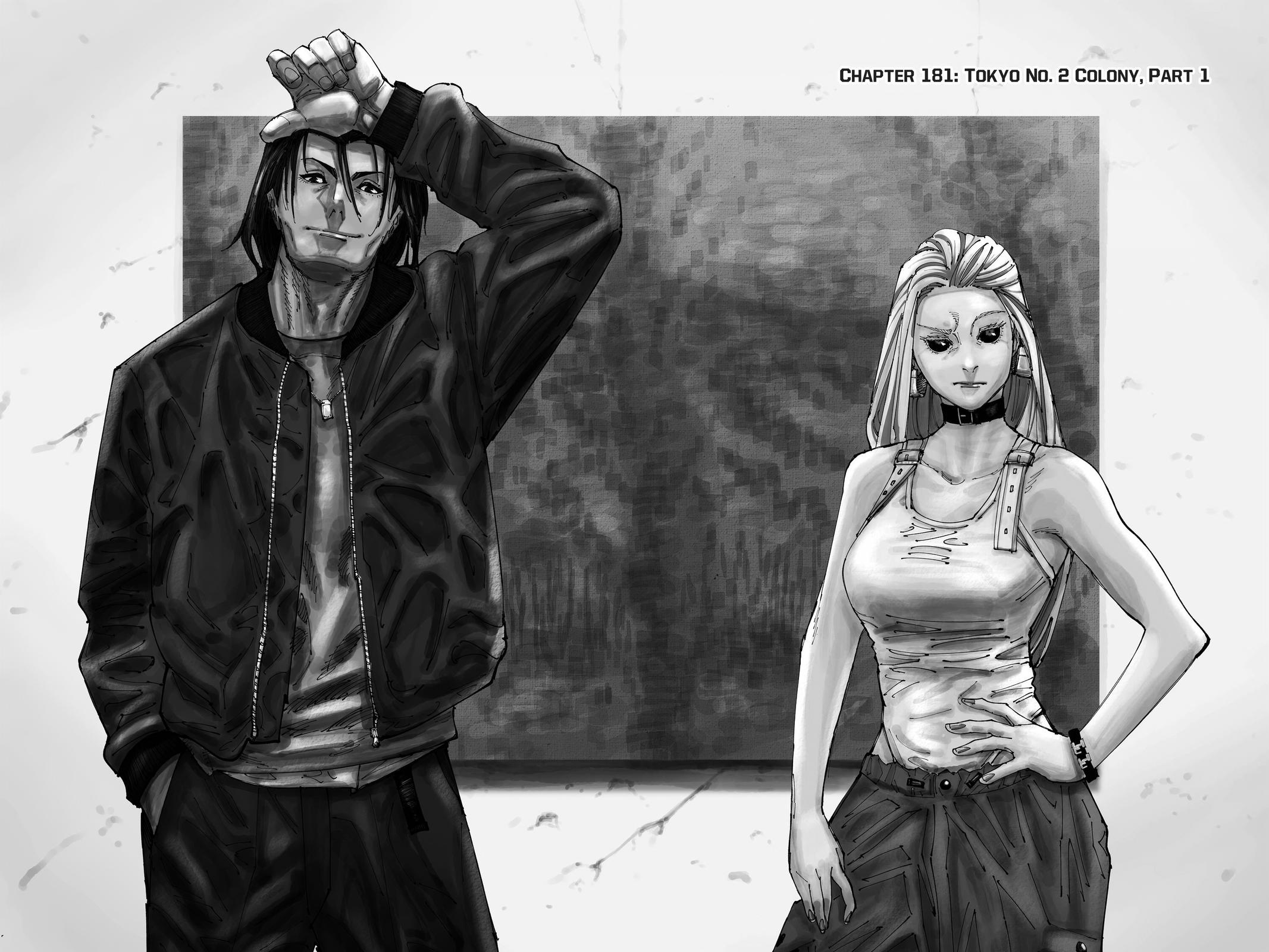 Jujutsu Kaisen Manga Chapter 181 page 8 - Tokyo No. 2 Colony, Part 1