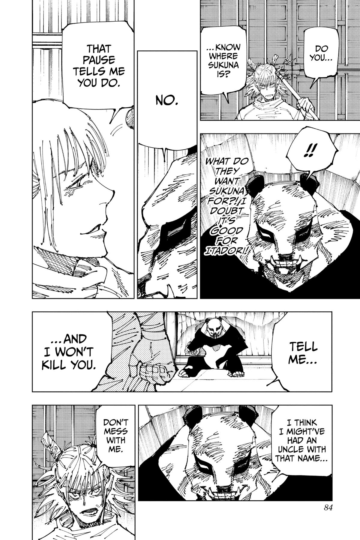Jujutsu Kaisen Manga Chapter 184 page 14 - Tokyo No. 2 Colony, Part 4