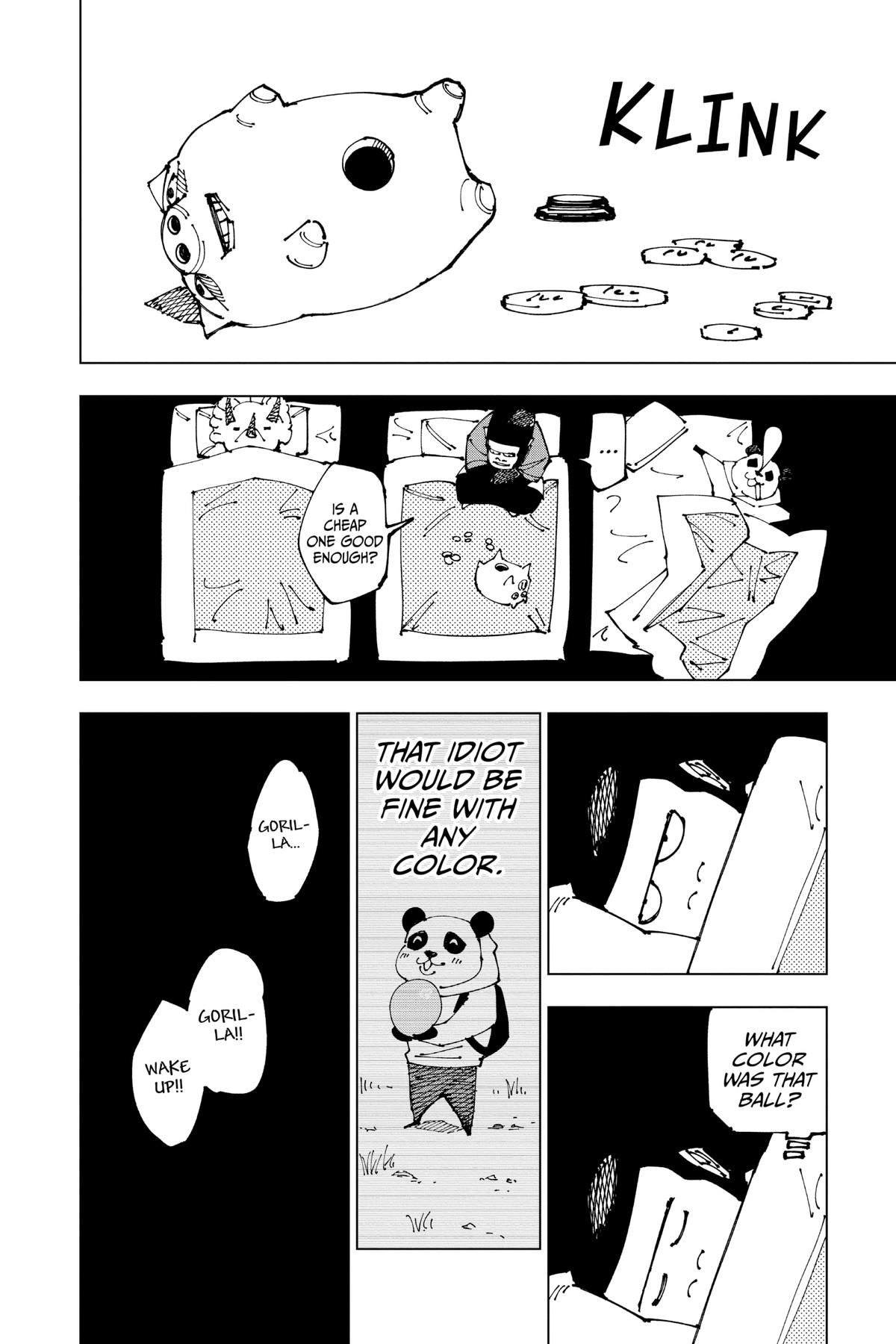 Jujutsu Kaisen Manga Chapter 185 page 10 - Bye-bye