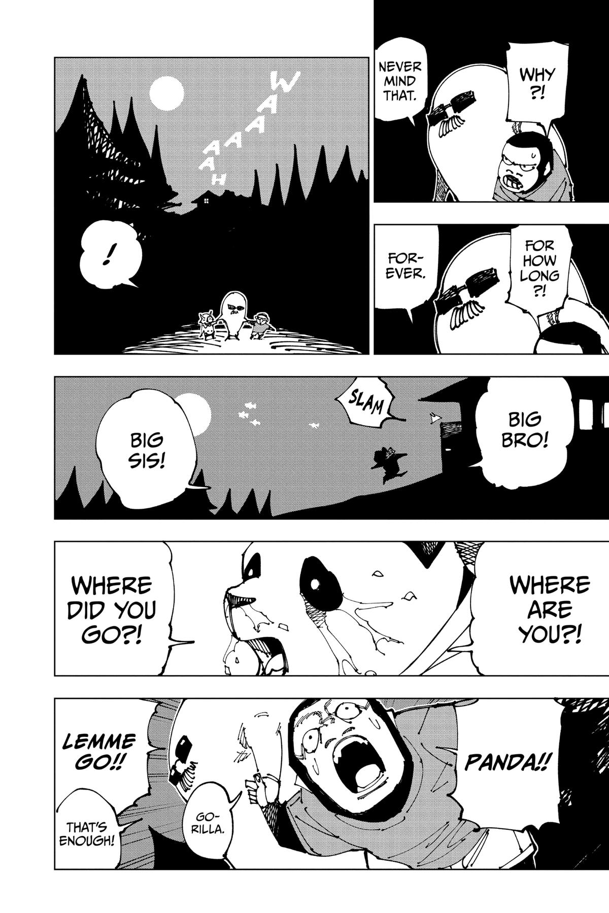 Jujutsu Kaisen Manga Chapter 185 page 12 - Bye-bye