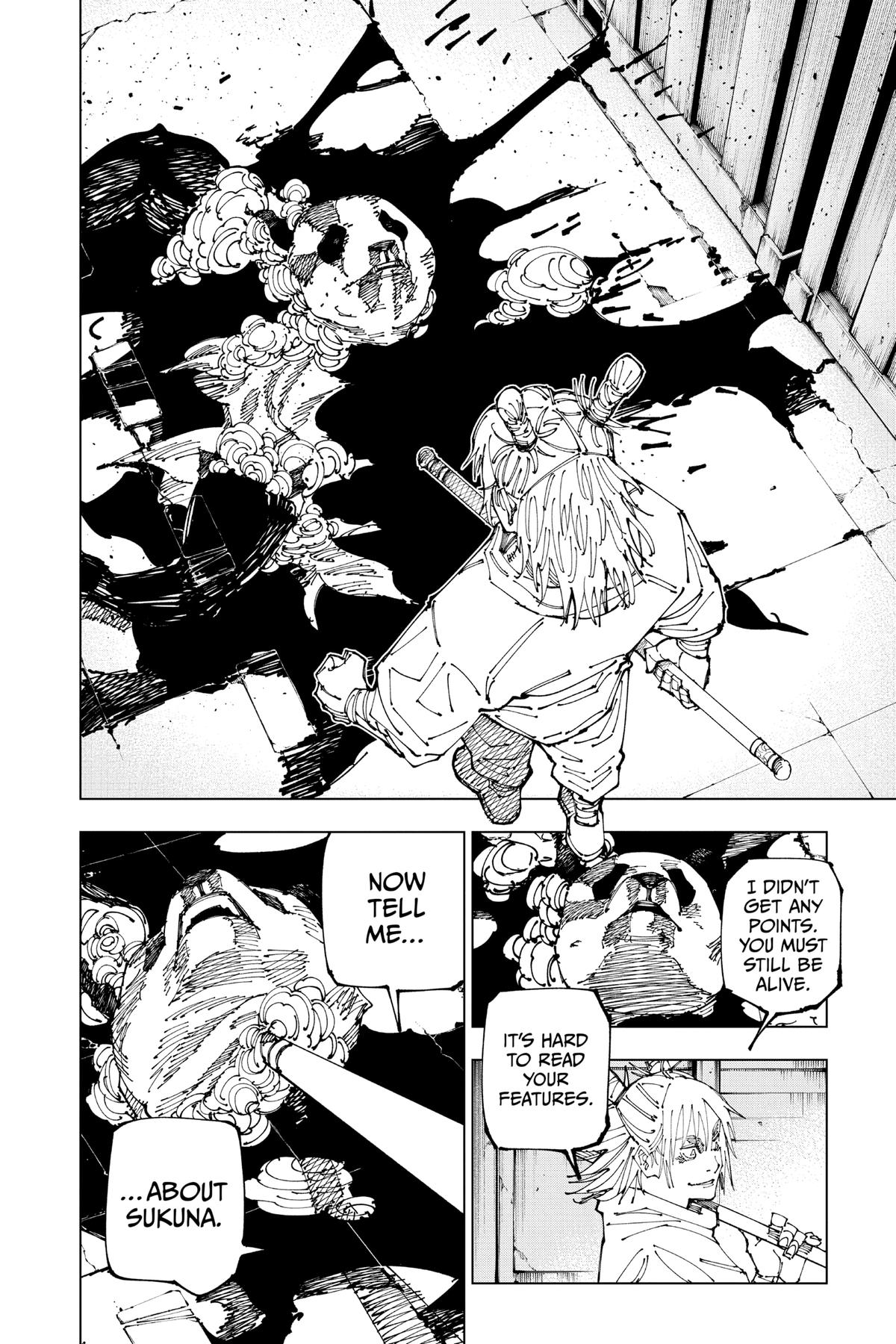 Jujutsu Kaisen Manga Chapter 185 page 15 - Bye-bye