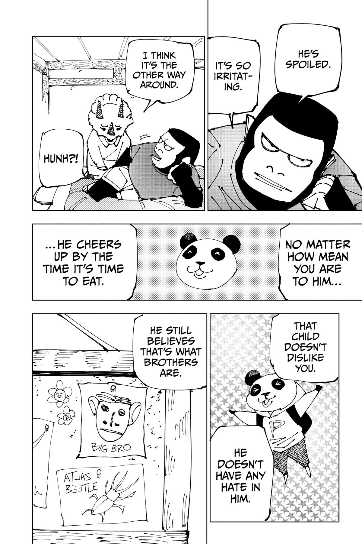 Jujutsu Kaisen Manga Chapter 185 page 8 - Bye-bye