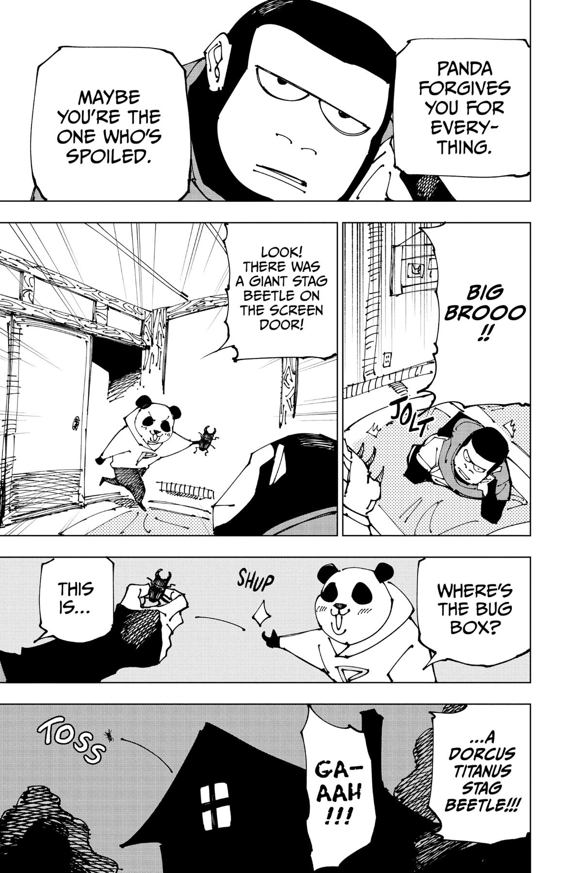 Jujutsu Kaisen Manga Chapter 185 page 9 - Bye-bye