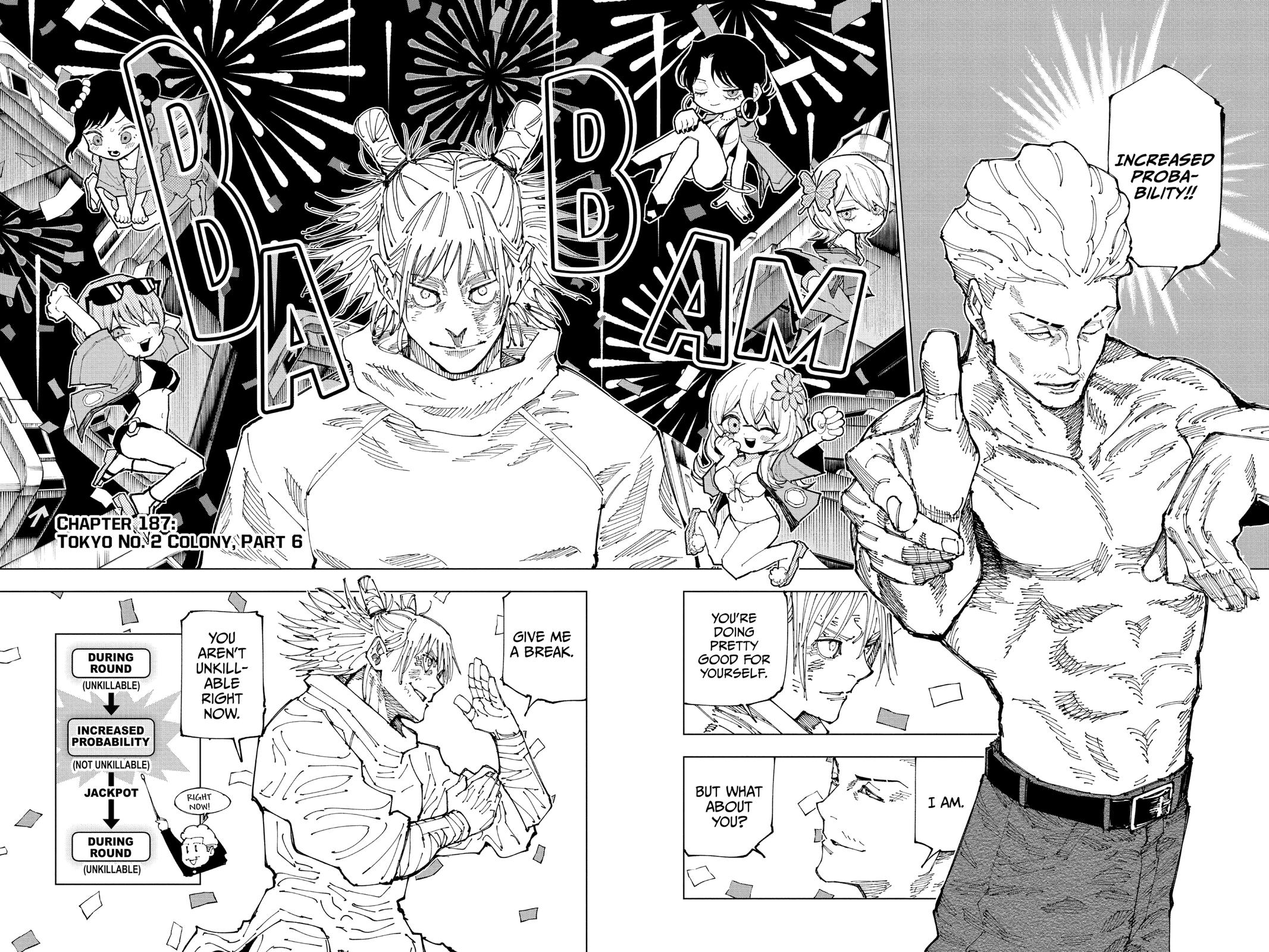 Jujutsu Kaisen Manga Chapter 187 page 2 - Tokyo No. 2 Colony, Part 6