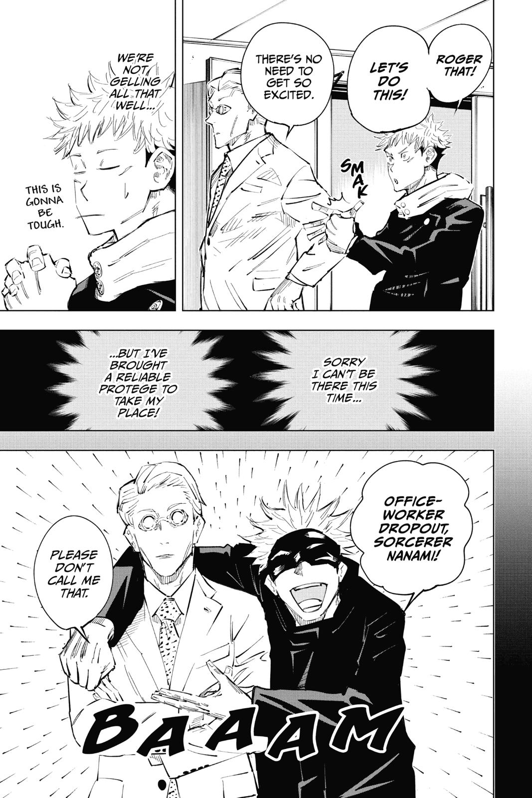 Jujutsu Kaisen Manga Chapter 19 page 11 - Young Fish and Reverse Punishment