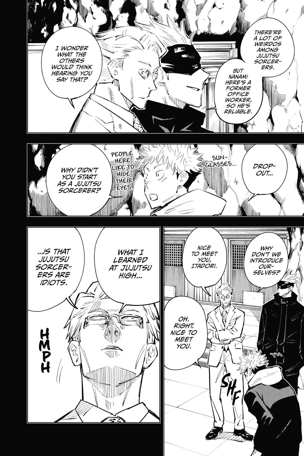 Jujutsu Kaisen Manga Chapter 19 page 12 - Young Fish and Reverse Punishment