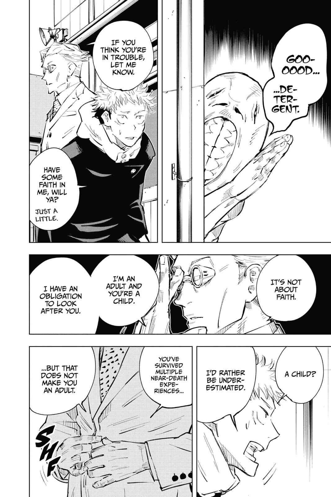 Jujutsu Kaisen Manga Chapter 19 page 18 - Young Fish and Reverse Punishment