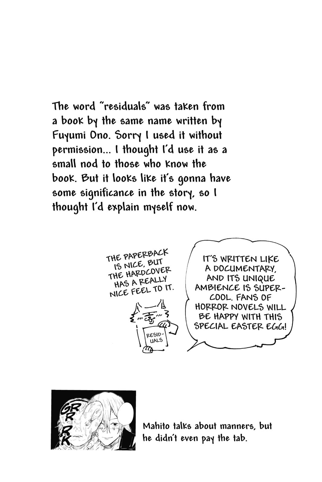 Jujutsu Kaisen Manga Chapter 19 page 20 - Young Fish and Reverse Punishment