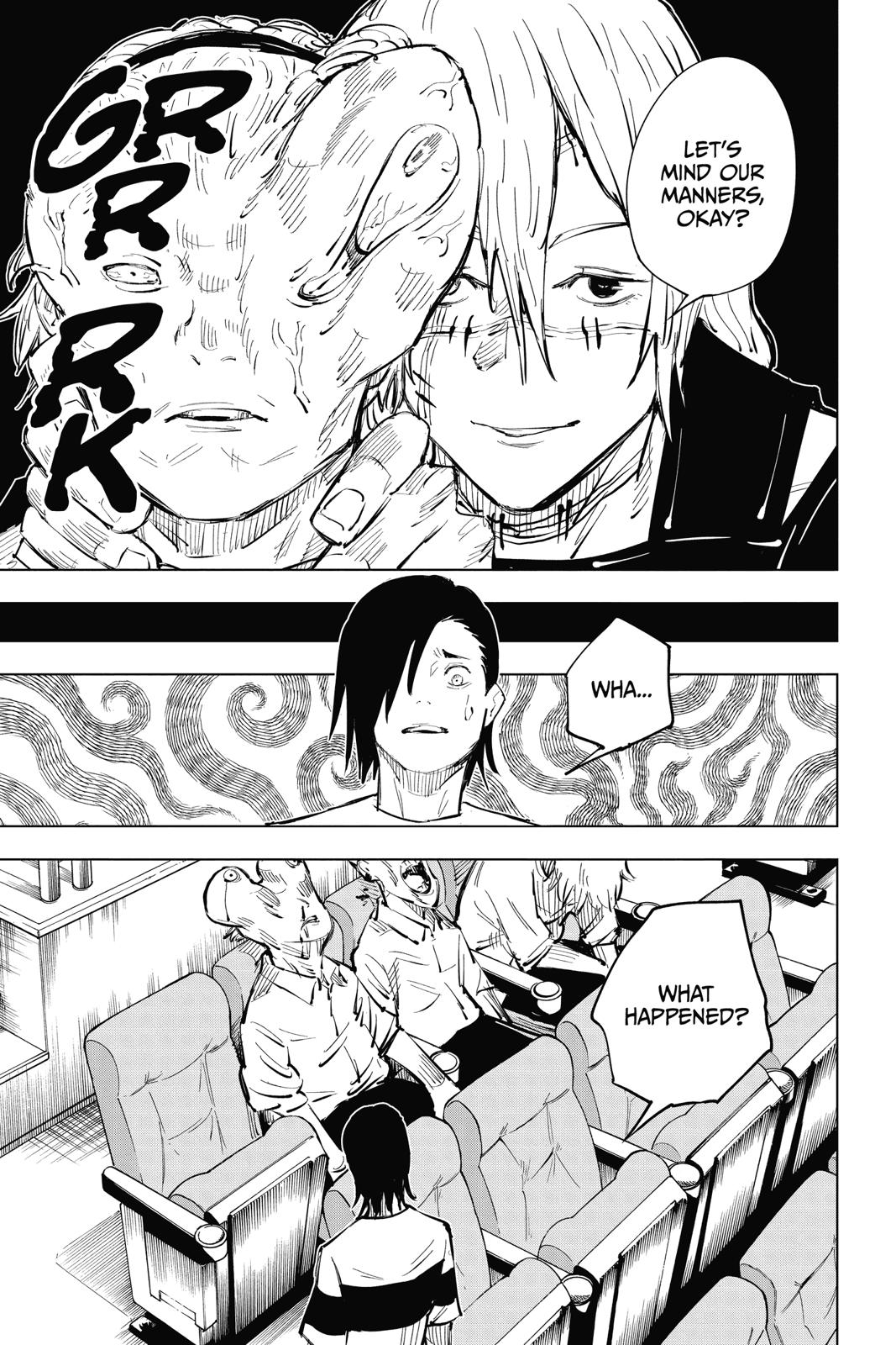 Jujutsu Kaisen Manga Chapter 19 page 5 - Young Fish and Reverse Punishment