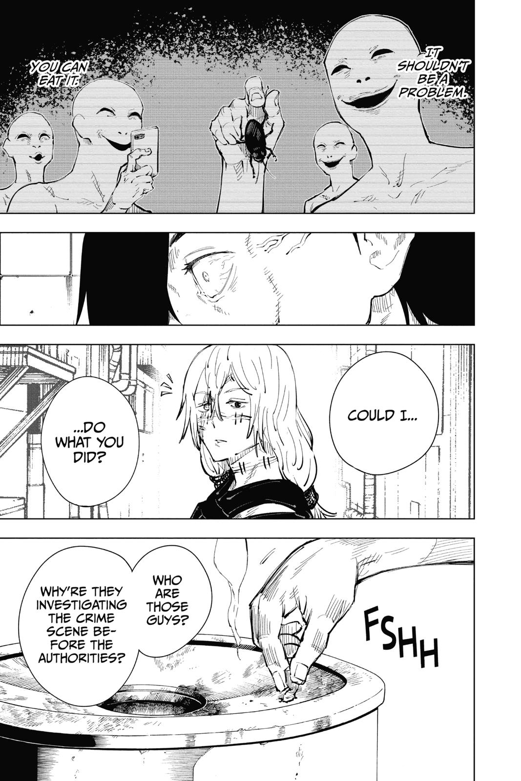 Jujutsu Kaisen Manga Chapter 19 page 7 - Young Fish and Reverse Punishment