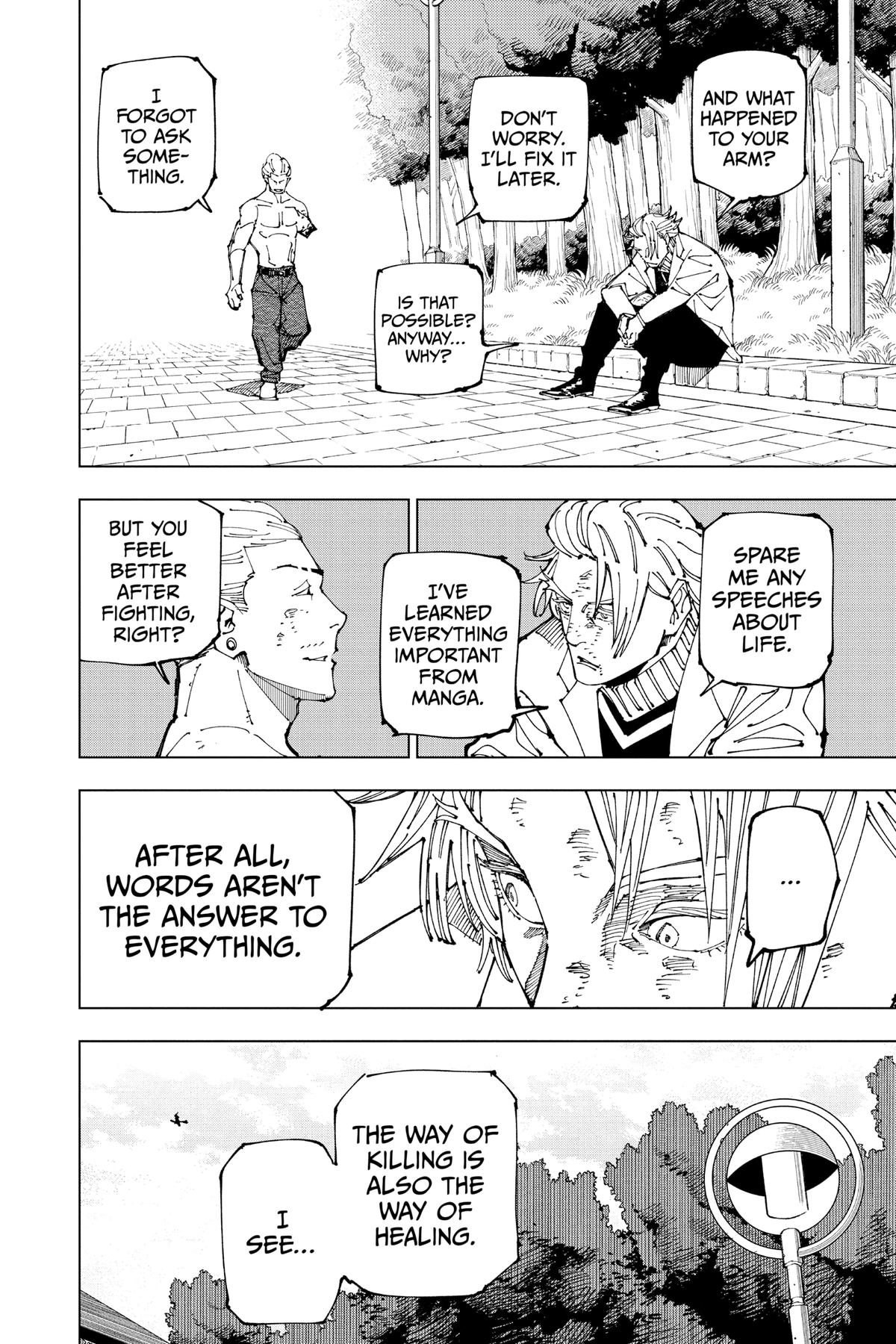 Jujutsu Kaisen Manga Chapter 190 page 10 - Tokyo No. 2 Colony, Part 9