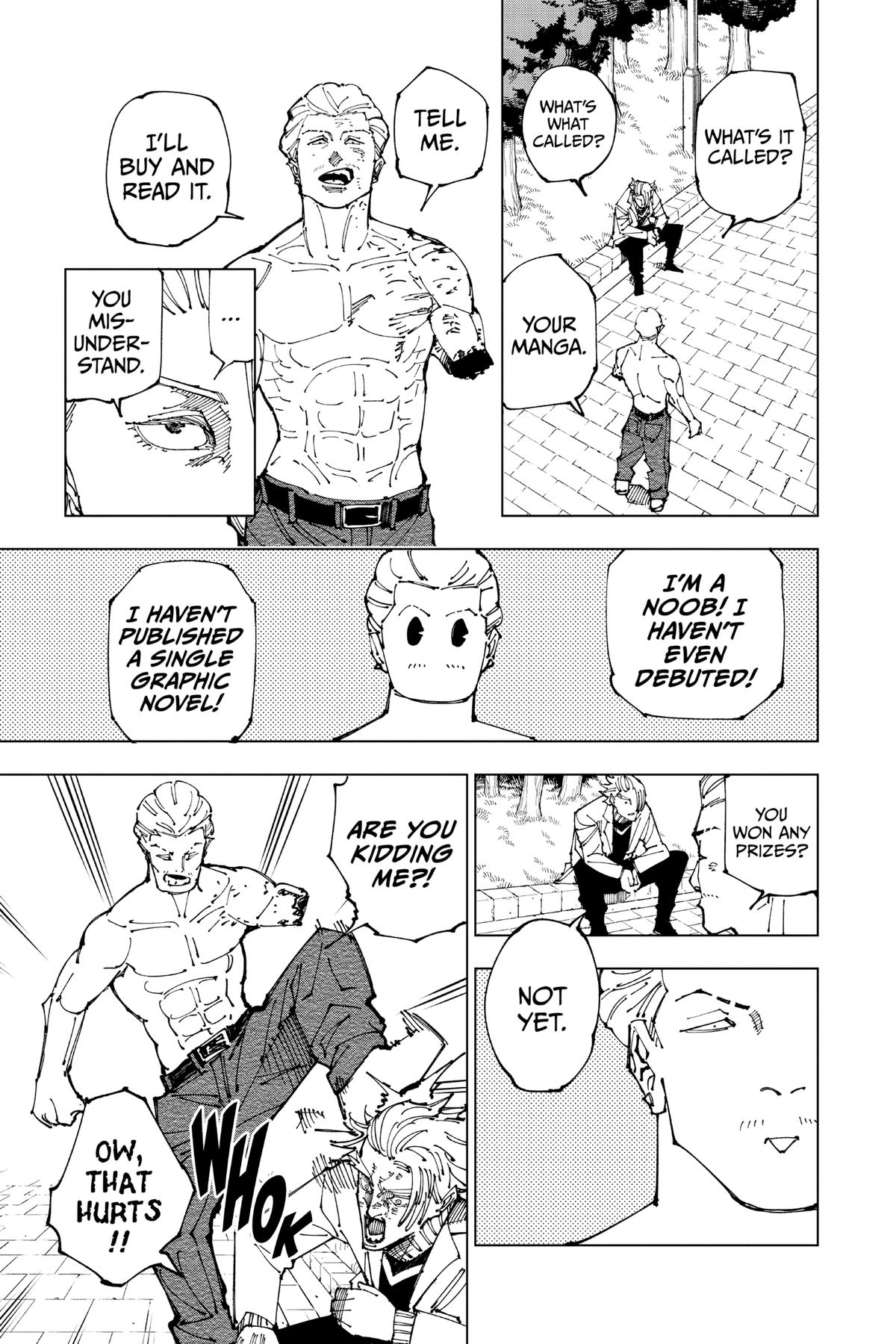 Jujutsu Kaisen Manga Chapter 190 page 11 - Tokyo No. 2 Colony, Part 9