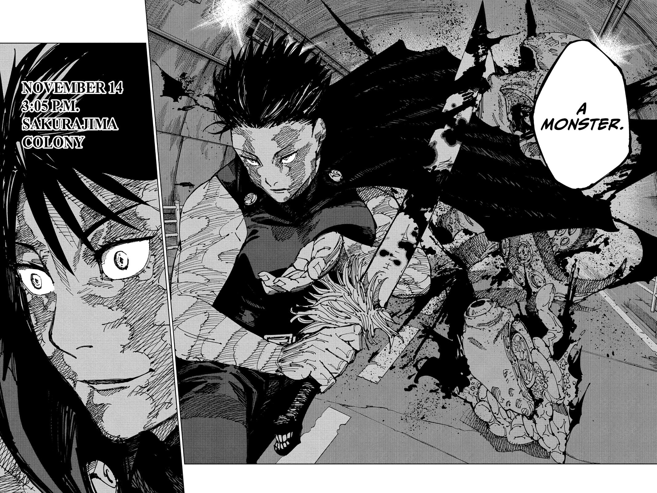 Jujutsu Kaisen Manga Chapter 190 page 14 - Tokyo No. 2 Colony, Part 9