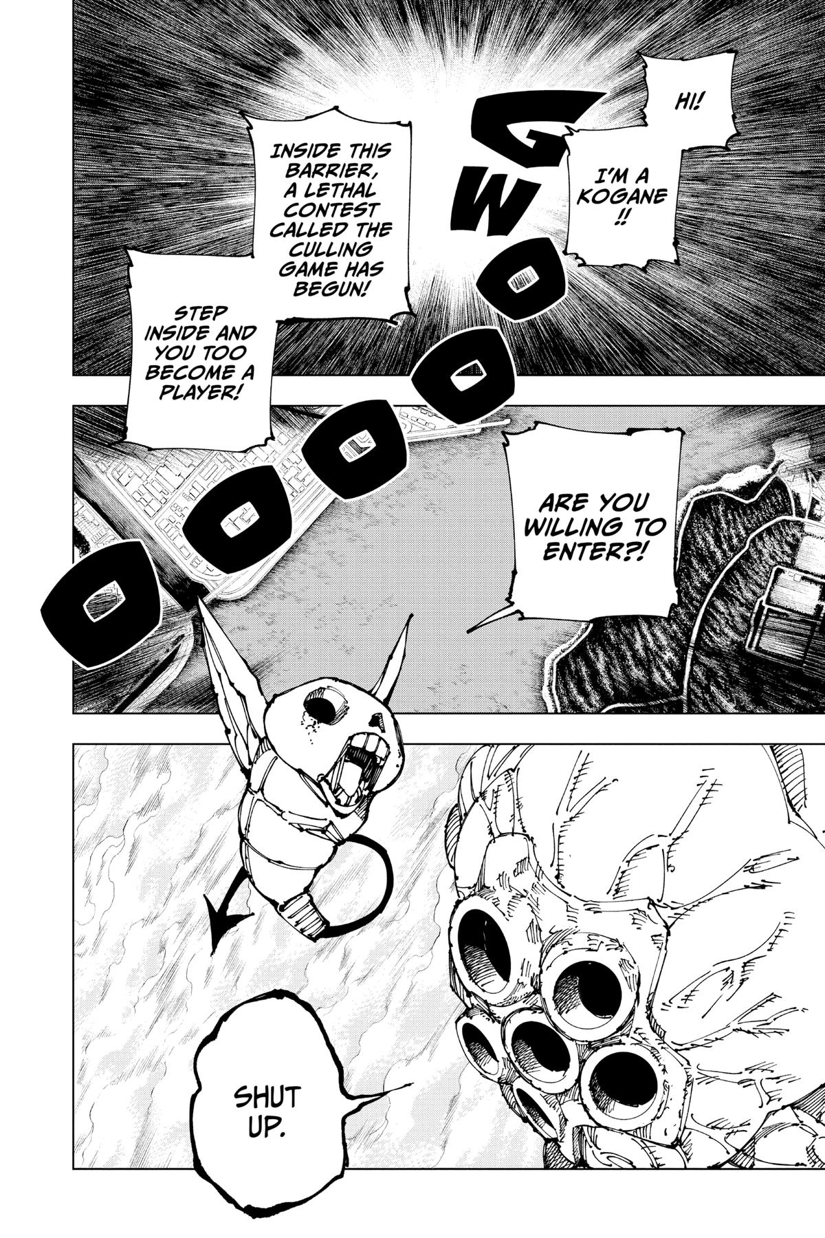 Jujutsu Kaisen Manga Chapter 190 page 17 - Tokyo No. 2 Colony, Part 9