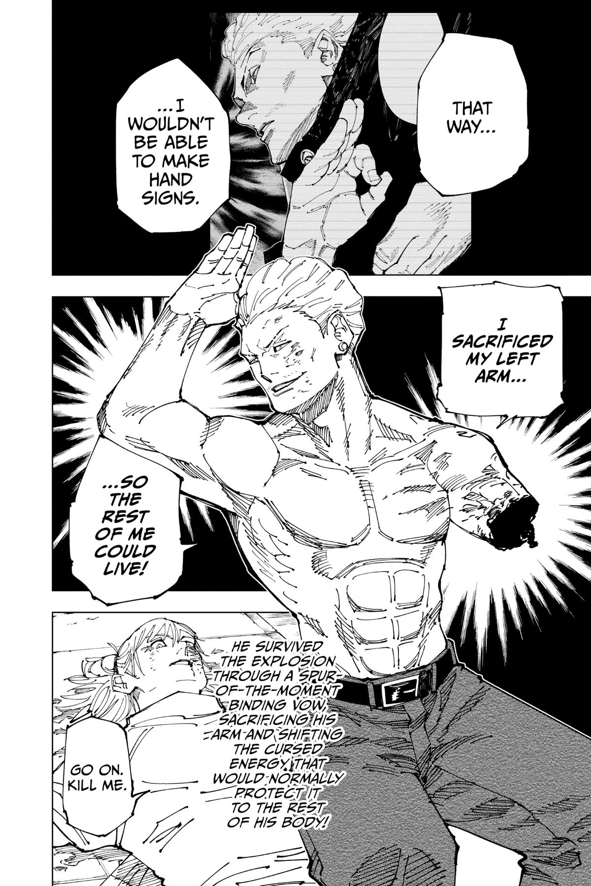 Jujutsu Kaisen Manga Chapter 190 page 6 - Tokyo No. 2 Colony, Part 9