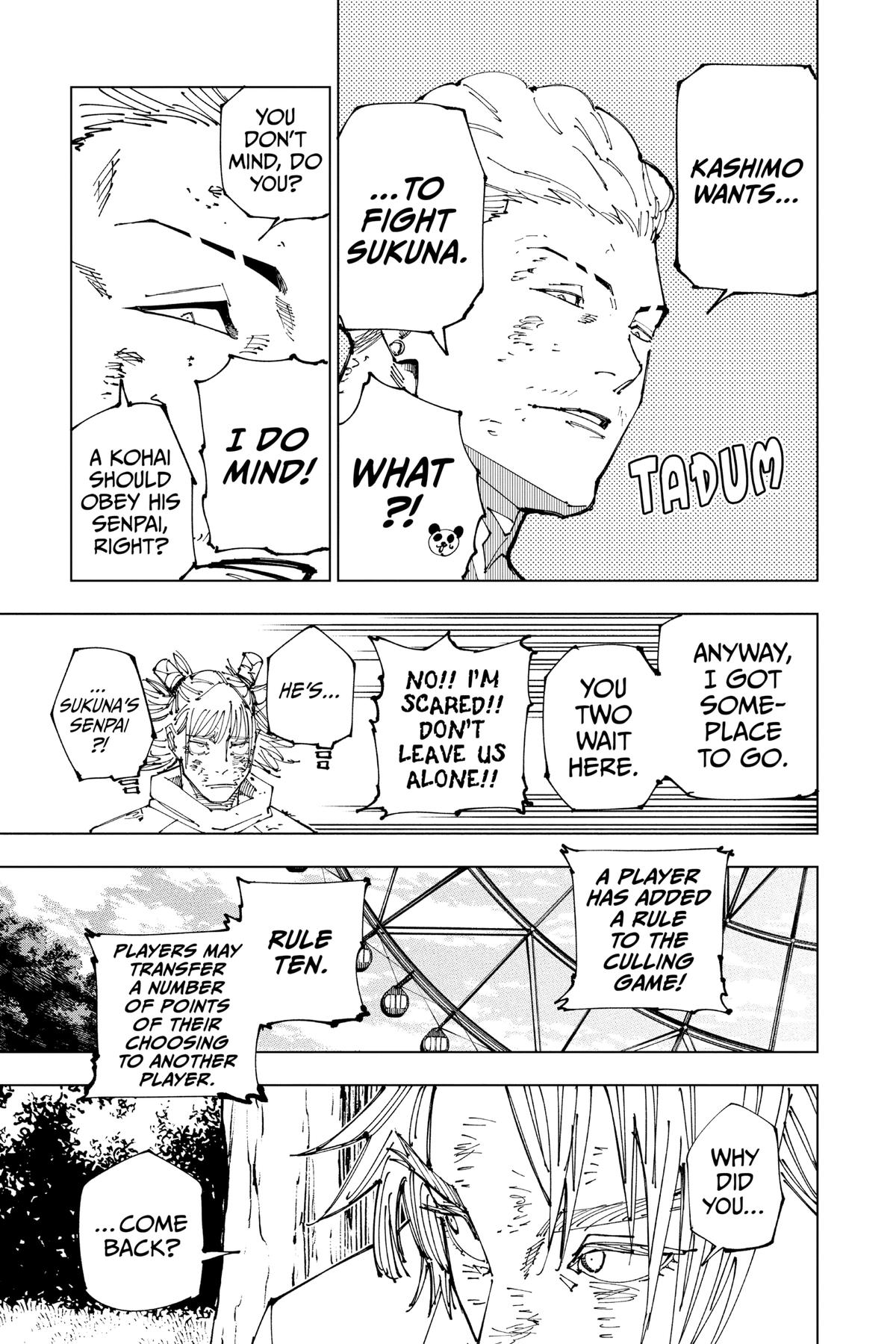 Jujutsu Kaisen Manga Chapter 190 page 9 - Tokyo No. 2 Colony, Part 9