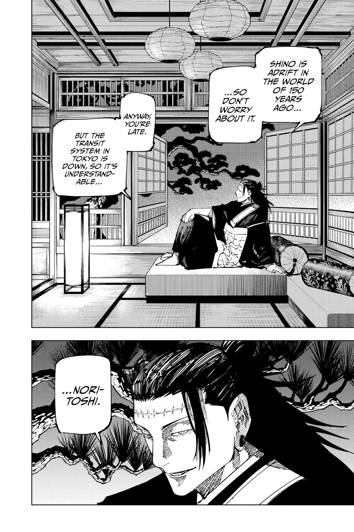 Jujutsu Kaisen Manga Chapter 191 page 10 - Sakurajima Colony, Part 1