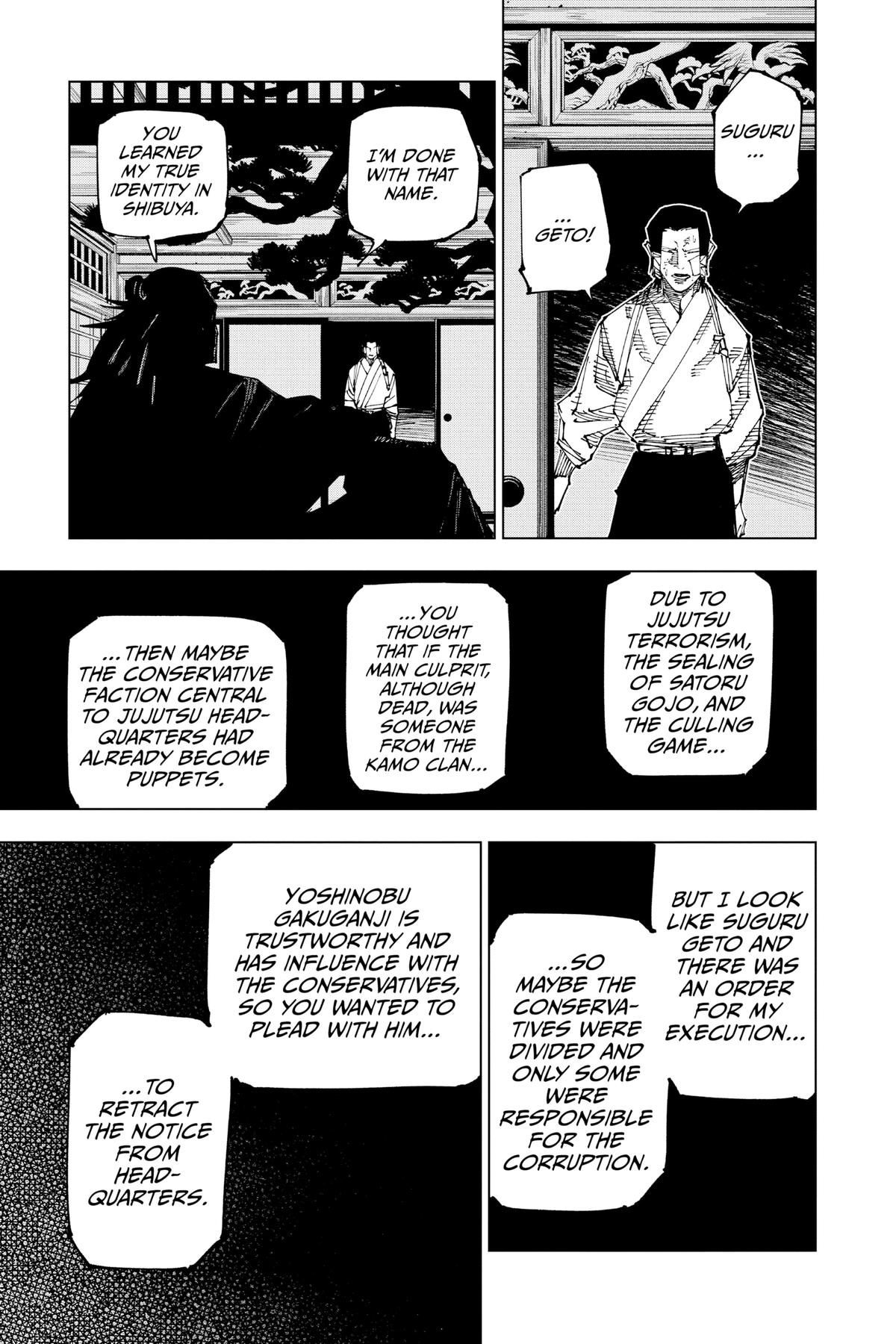 Jujutsu Kaisen Manga Chapter 191 page 11 - Sakurajima Colony, Part 1