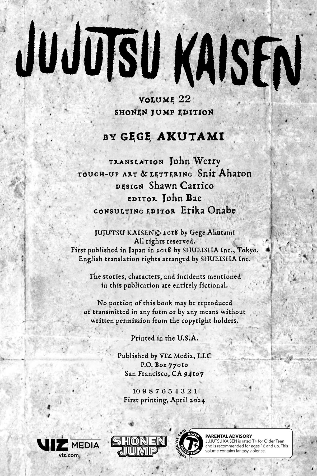 Jujutsu Kaisen Manga Chapter 191 page 3 - Sakurajima Colony, Part 1