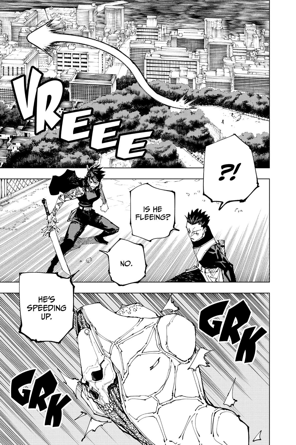 Jujutsu Kaisen Manga Chapter 193 page 10 - Sakurajima Colony, Part 3