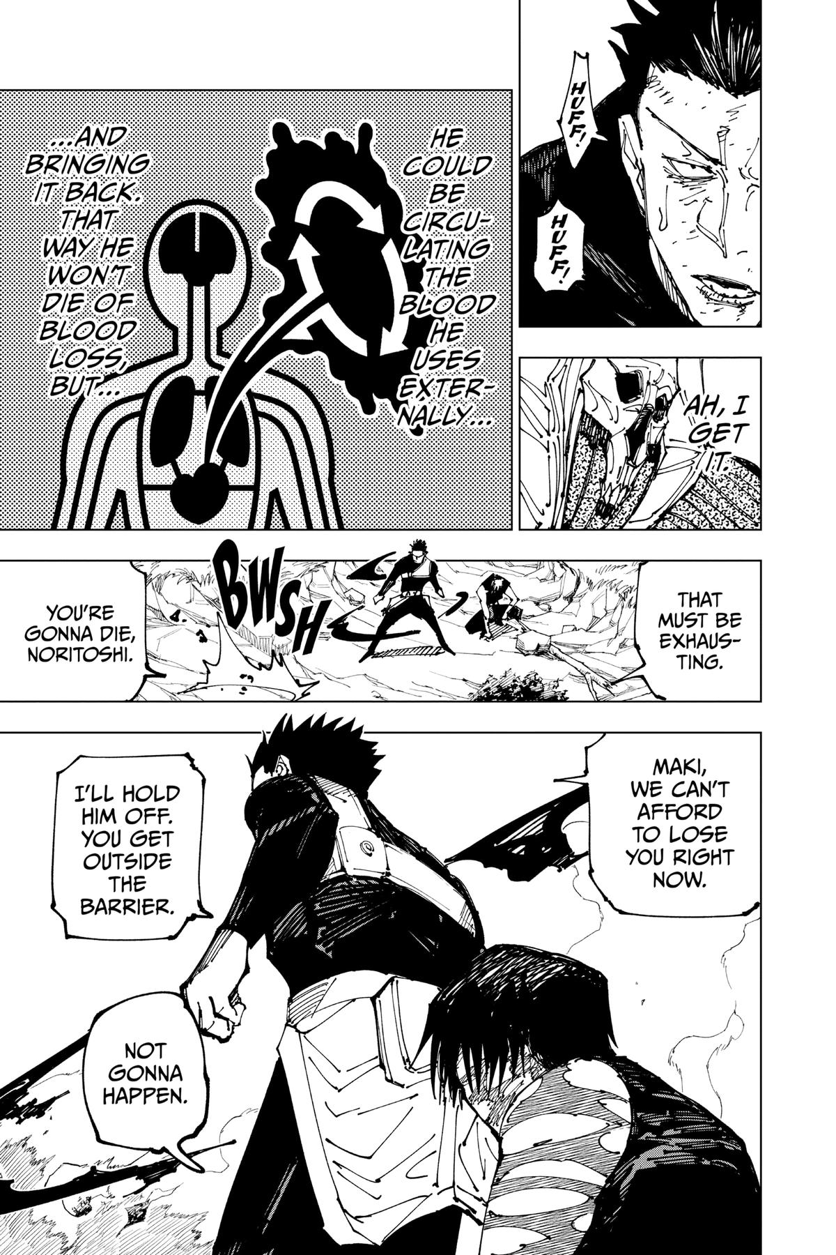 Jujutsu Kaisen Manga Chapter 194 page 5 - Sakurajima Colony, Part 4