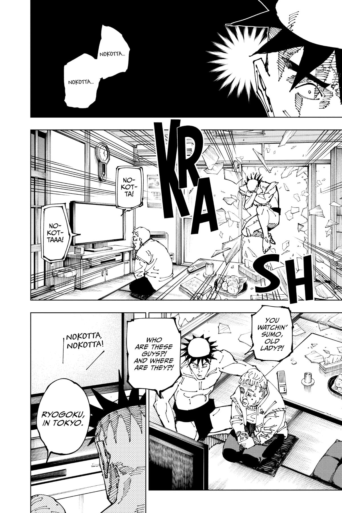 Jujutsu Kaisen Manga Chapter 195 page 6 - Sakurajima Colony, Part 5